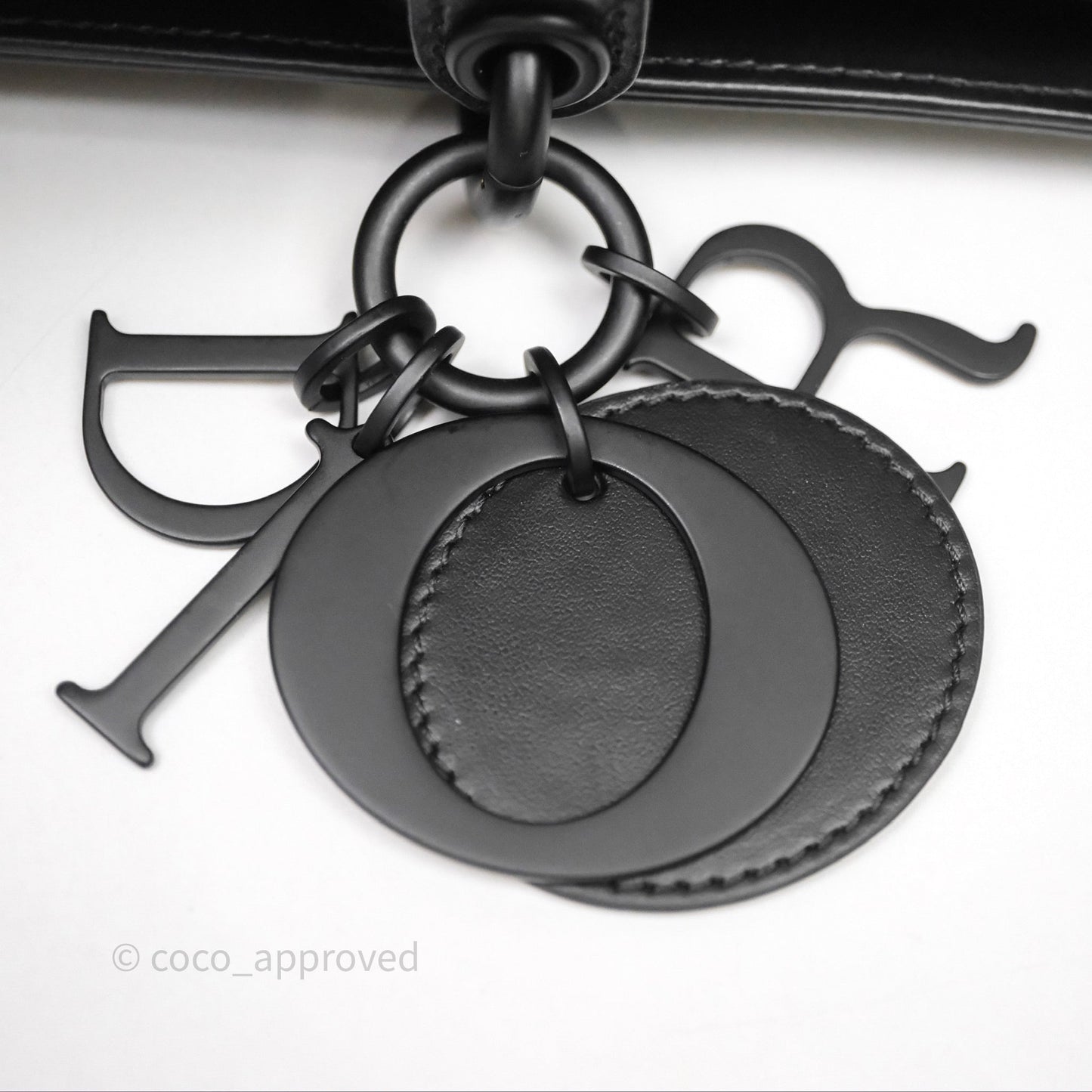 Dior Lady D-Joy Bag So Black Cannage Calfskin with Diamond Motif