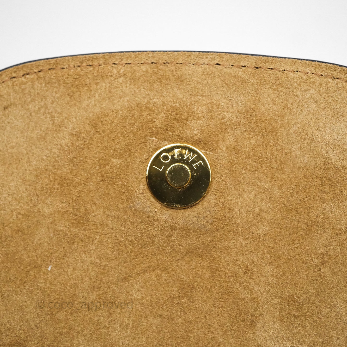 Loewe Mini Gate Dual Bag Beige Sand Soft Calfskin Jacquard Strap