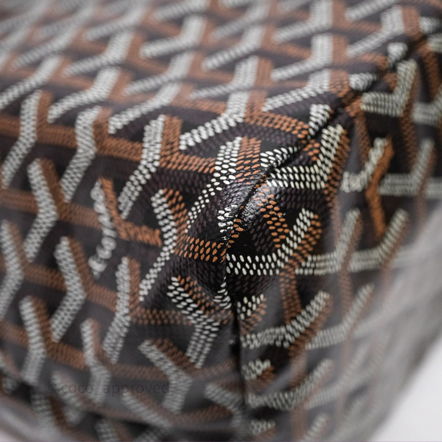 Goyard Bohème Hobo Bag Black Goyardine Canvas