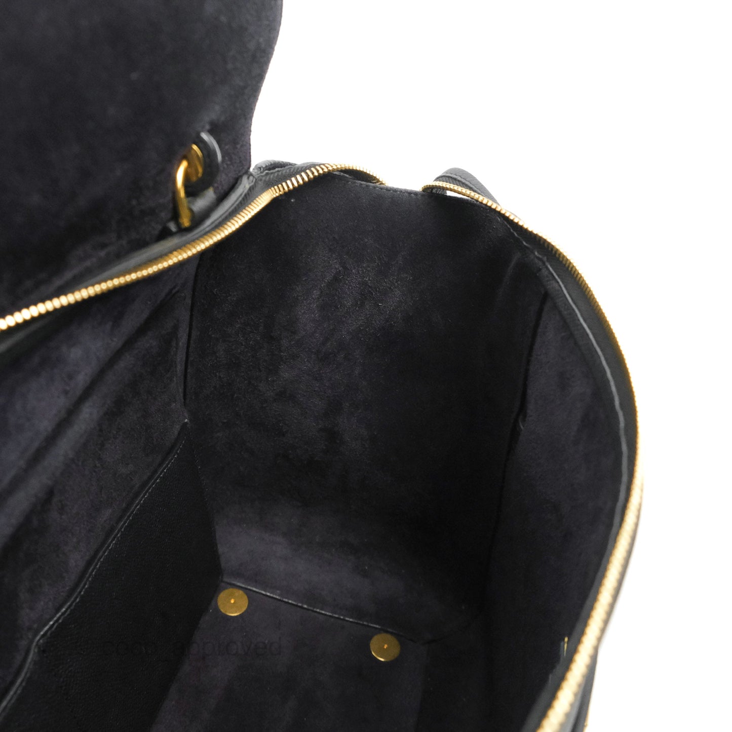 Celine Mini Belt Bag Black Grained Calfskin Gold Hardware