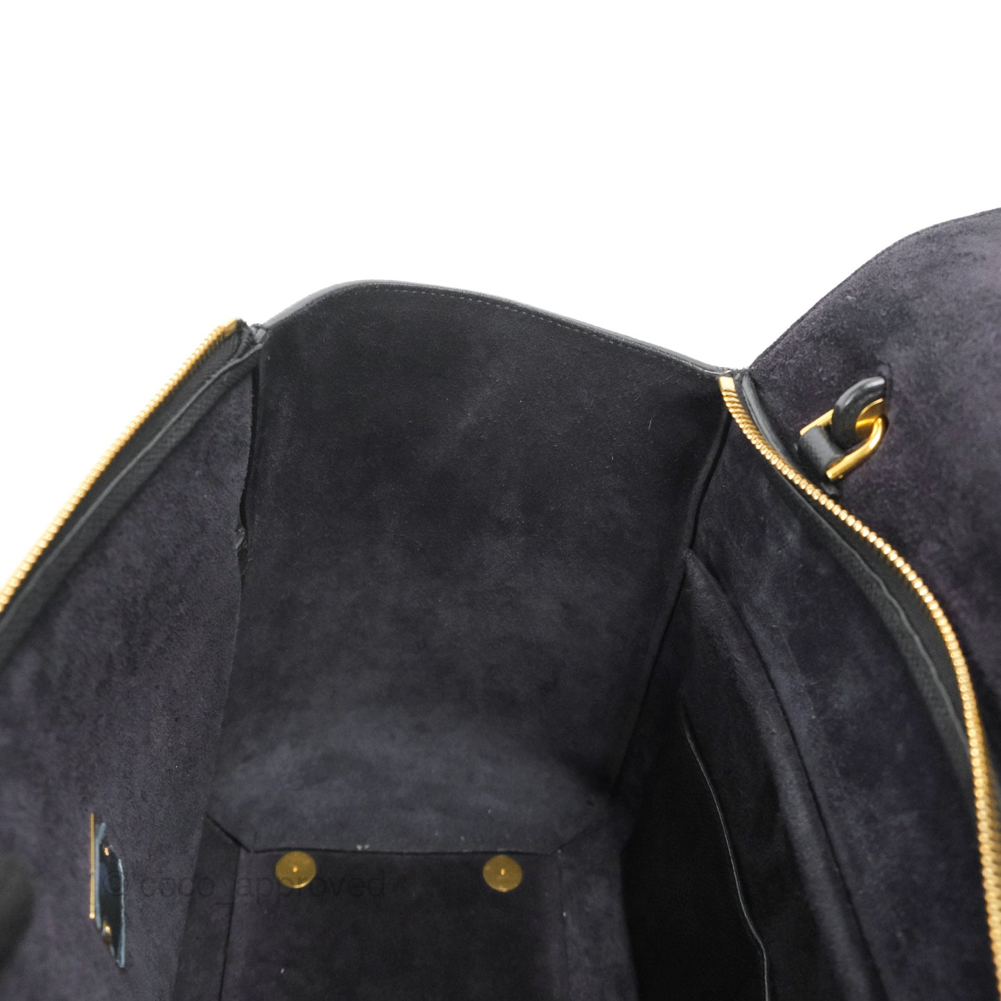 Celine Mini Belt Bag Black Grained Calfskin Gold Hardware