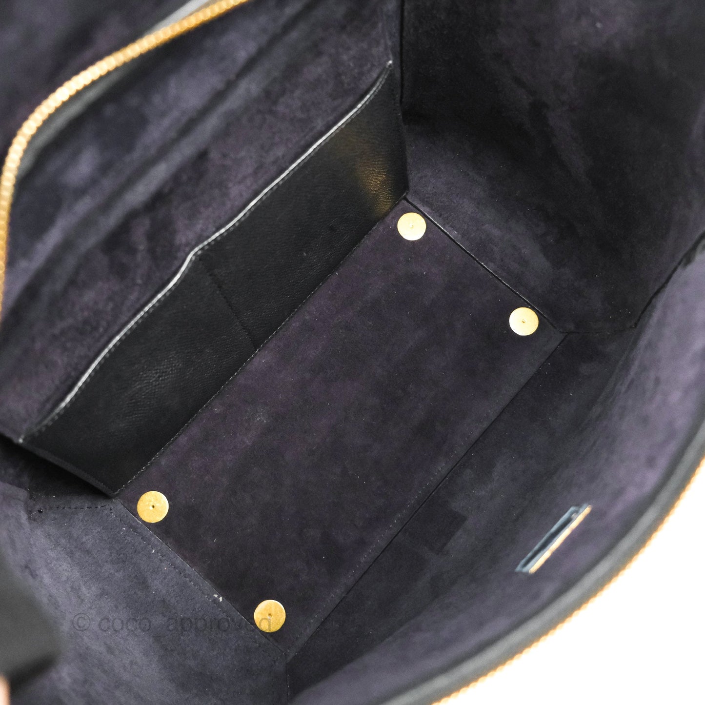 Celine Mini Belt Bag Black Grained Calfskin Gold Hardware
