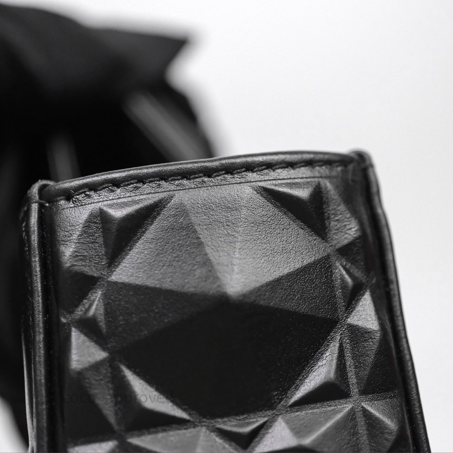 Dior Lady D-Joy Bag So Black Cannage Calfskin with Diamond Motif