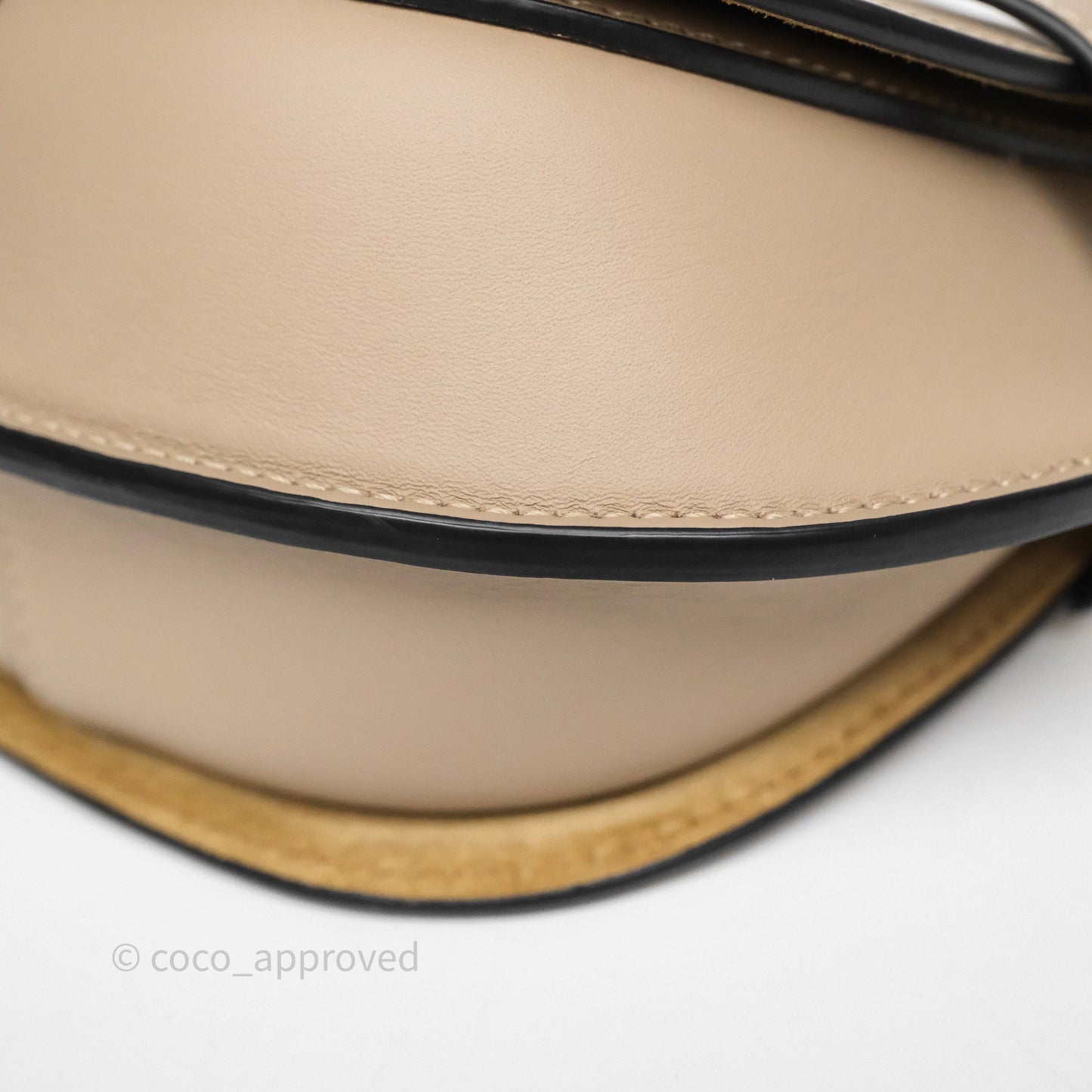 Loewe Mini Gate Dual Bag Beige Sand Soft Calfskin Jacquard Strap