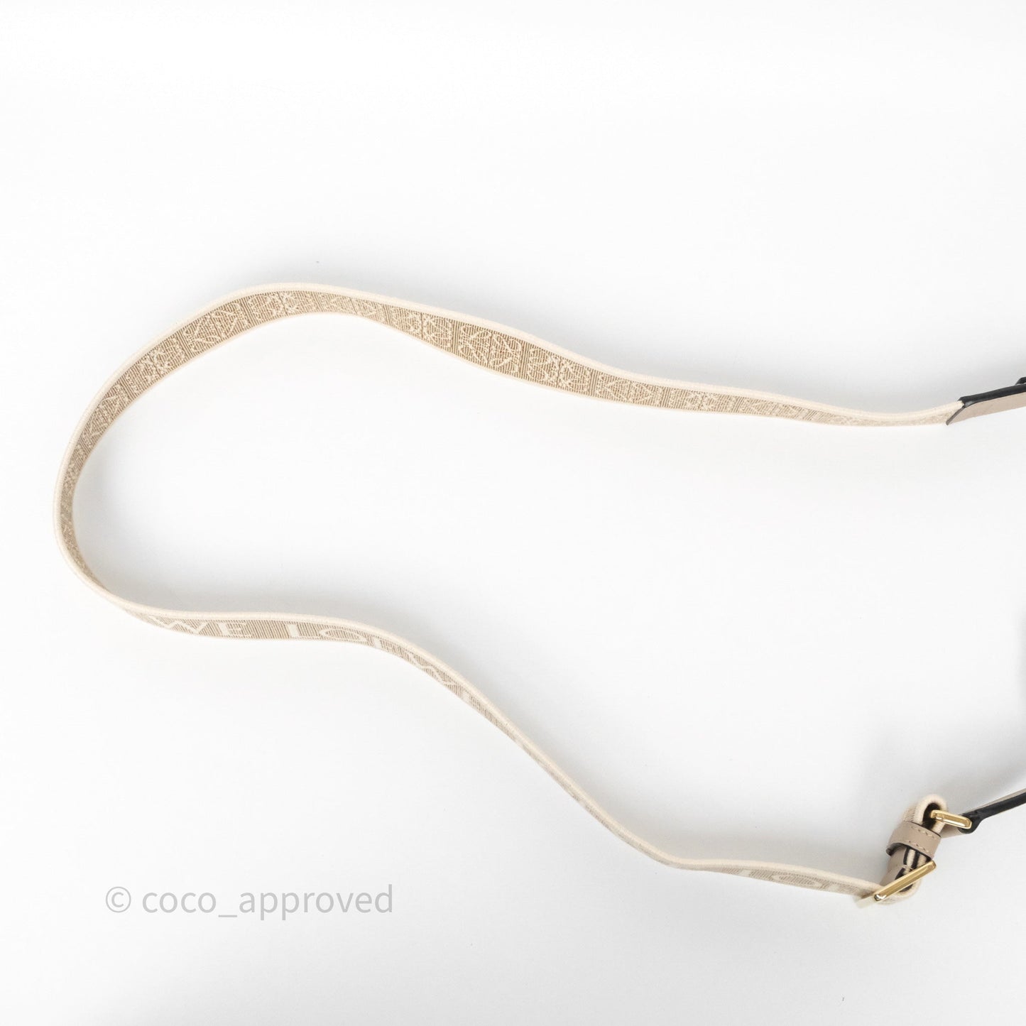 Loewe Mini Gate Dual Bag Beige Sand Soft Calfskin Jacquard Strap