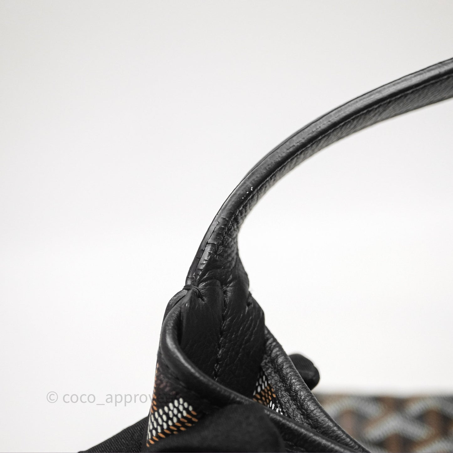 Goyard Bohème Hobo Bag Black Goyardine Canvas