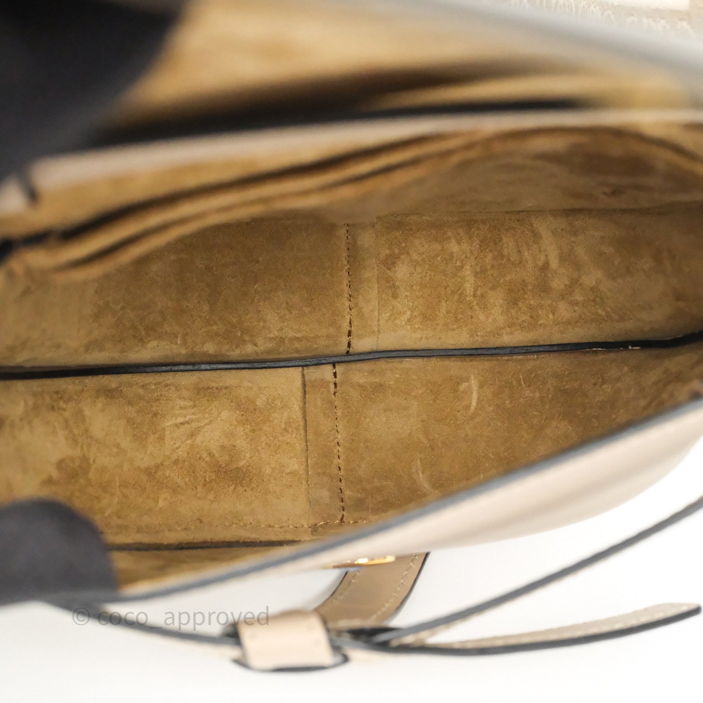 Loewe Mini Gate Dual Bag Beige Sand Soft Calfskin Jacquard Strap