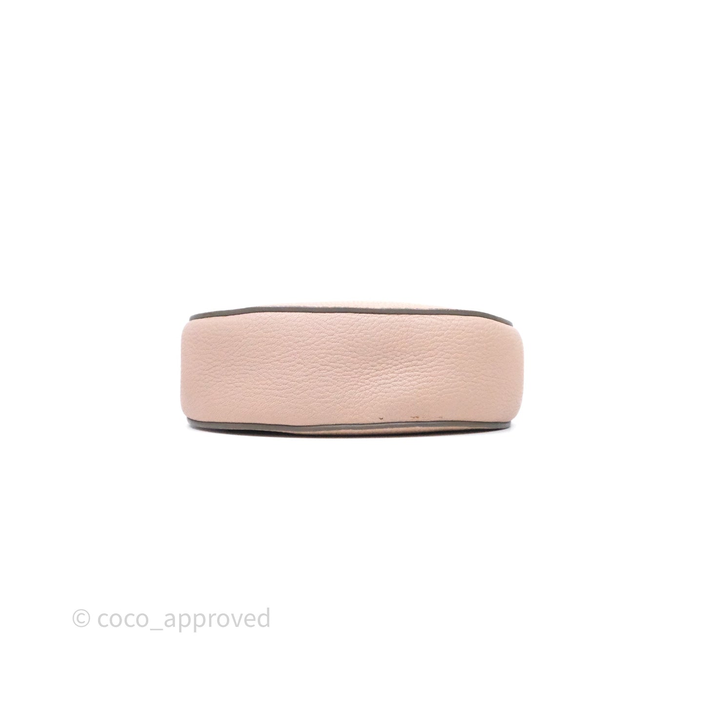 Chloe Mini Drew Crossbody Bag Pink Grained Leather
