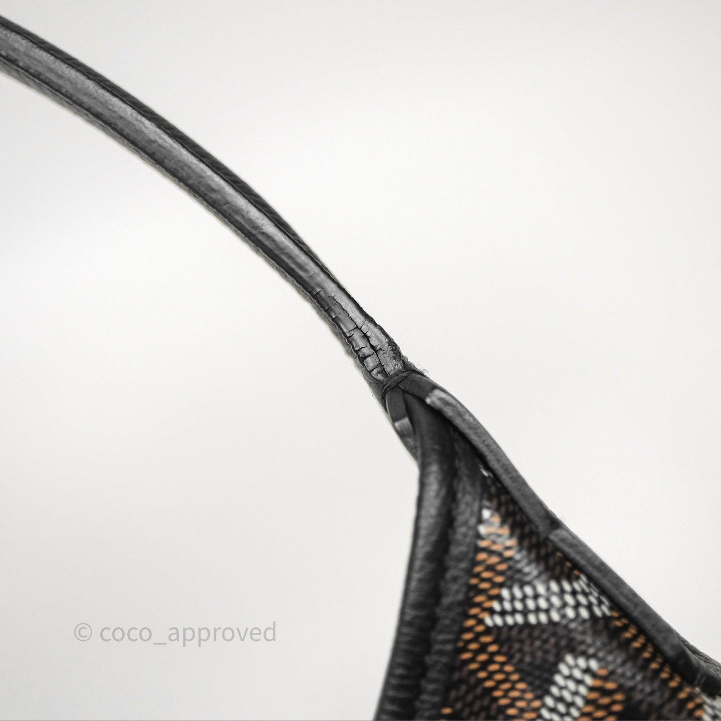 Goyard Bohème Hobo Bag Black Goyardine Canvas