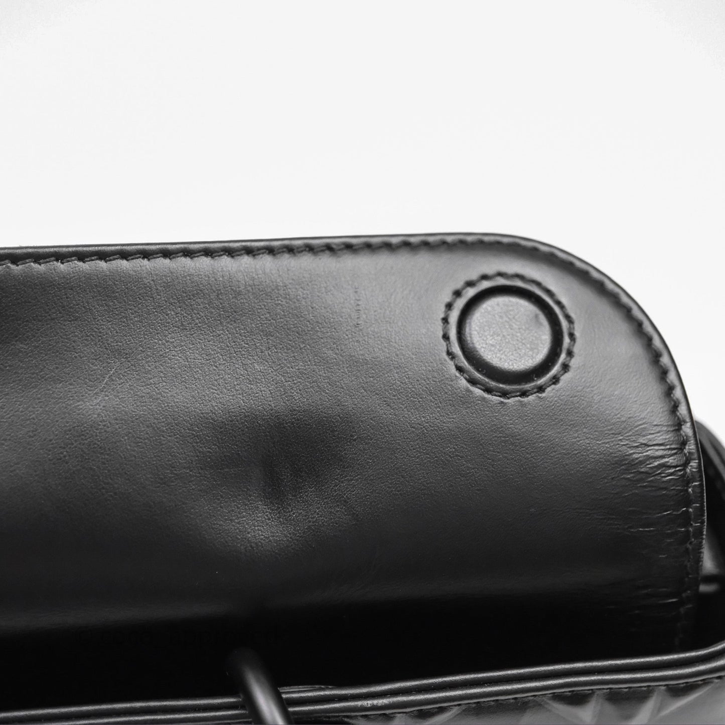 Dior Lady D-Joy Bag So Black Cannage Calfskin with Diamond Motif