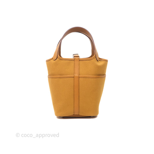 Hermes Picotin Lock 18 Cargo Pockets Sesame 2S Palladium Hardware
