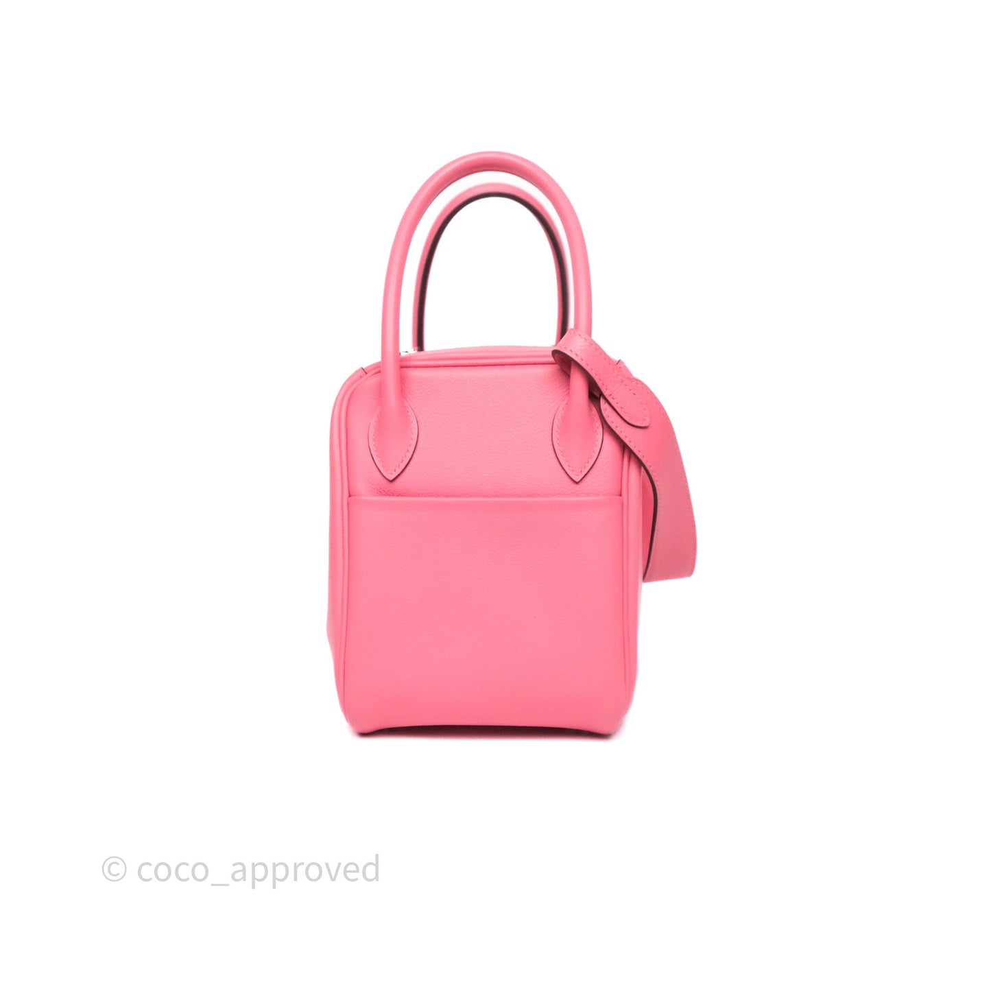 Hermès Lindy 26 Rose Azalée 8W Evercolor Palladium Hardware