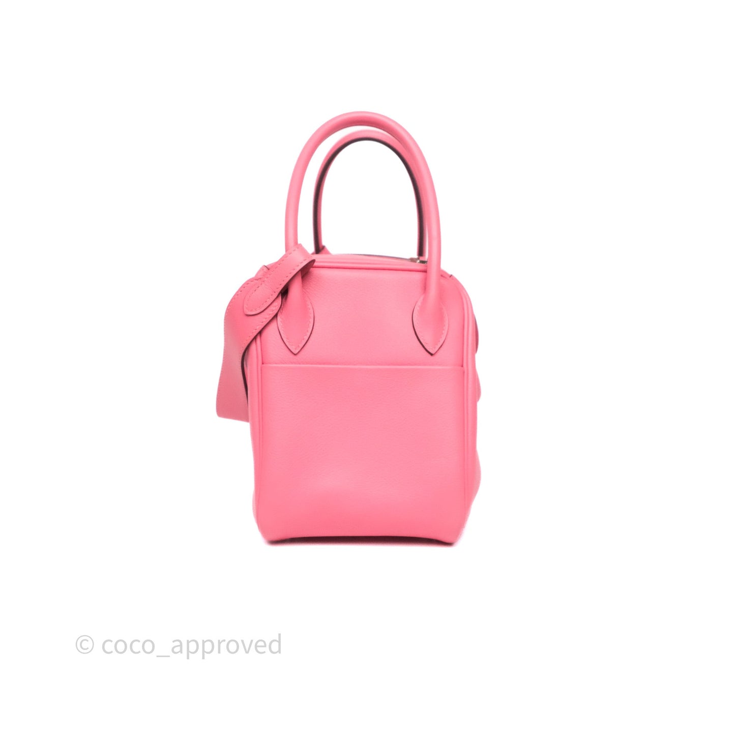 Hermès Lindy 26 Rose Azalée 8W Evercolor Palladium Hardware