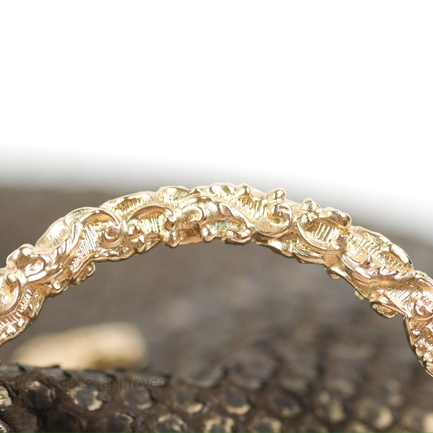 Chanel Python Fortune Cookie Clutch