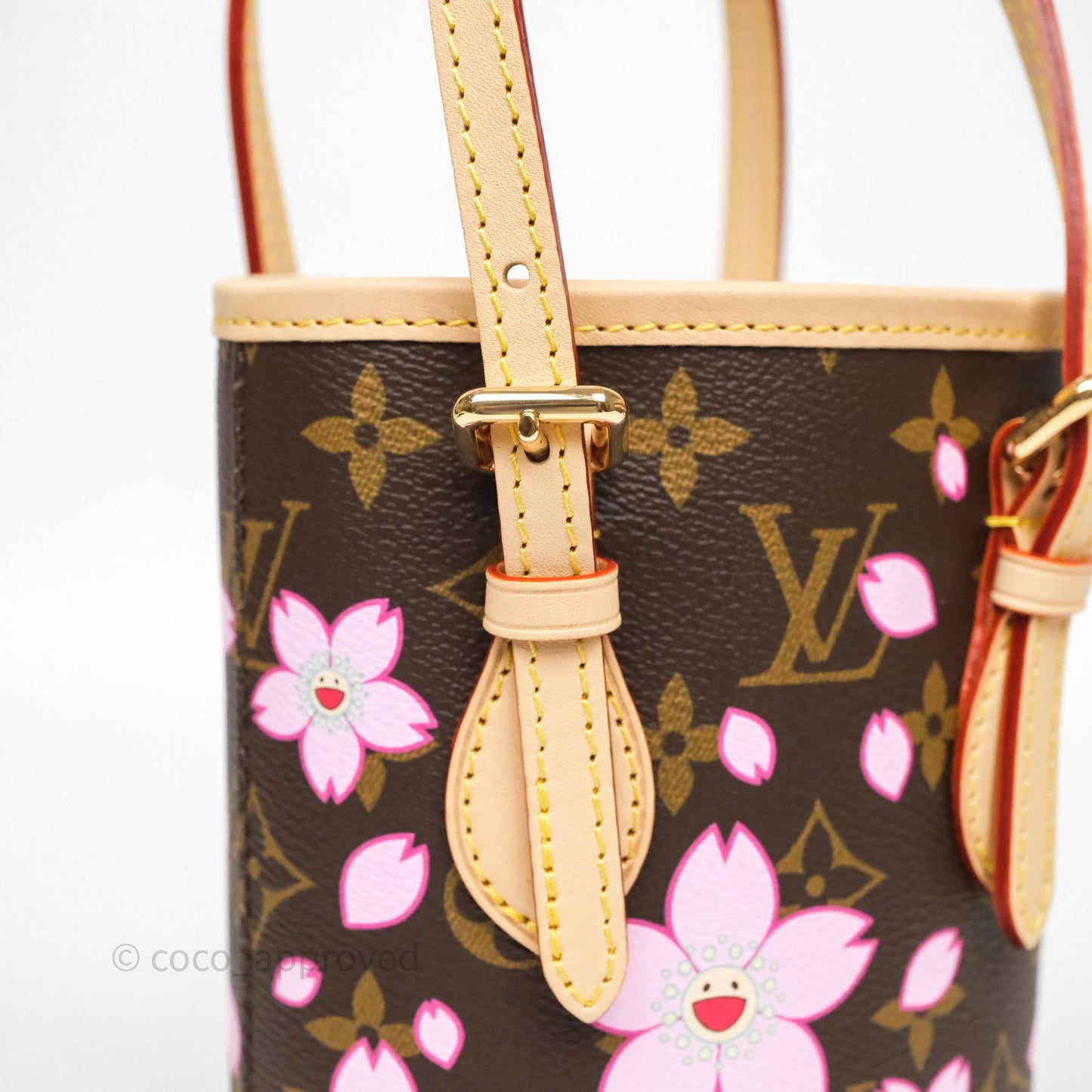 Louis Vuitton x Takashi Murakami Nano Bucket Monogram