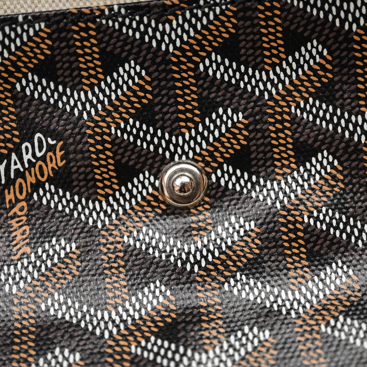 Goyard Bohème Hobo Bag Black Goyardine Canvas
