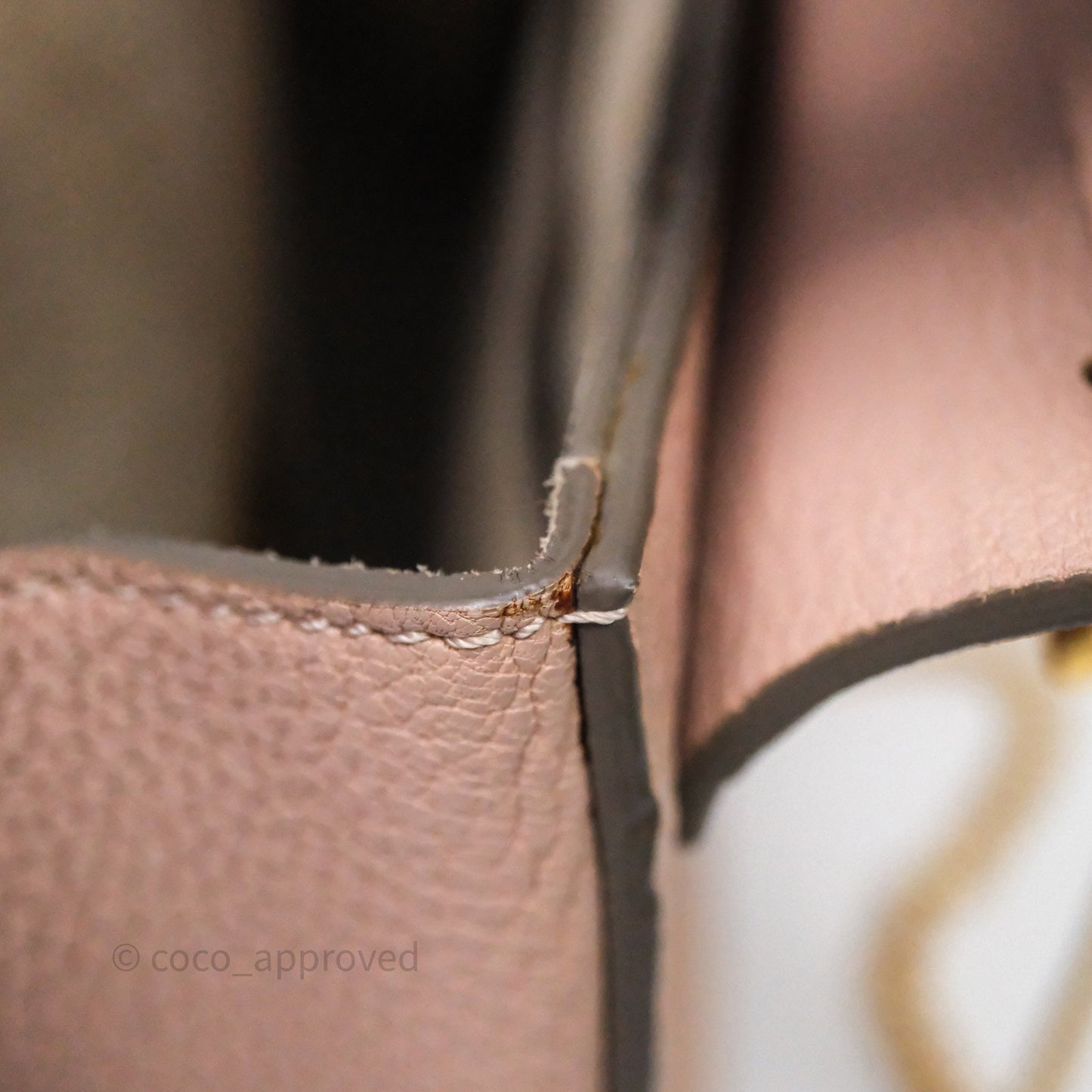 Chloe Mini Drew Crossbody Bag Pink Grained Leather