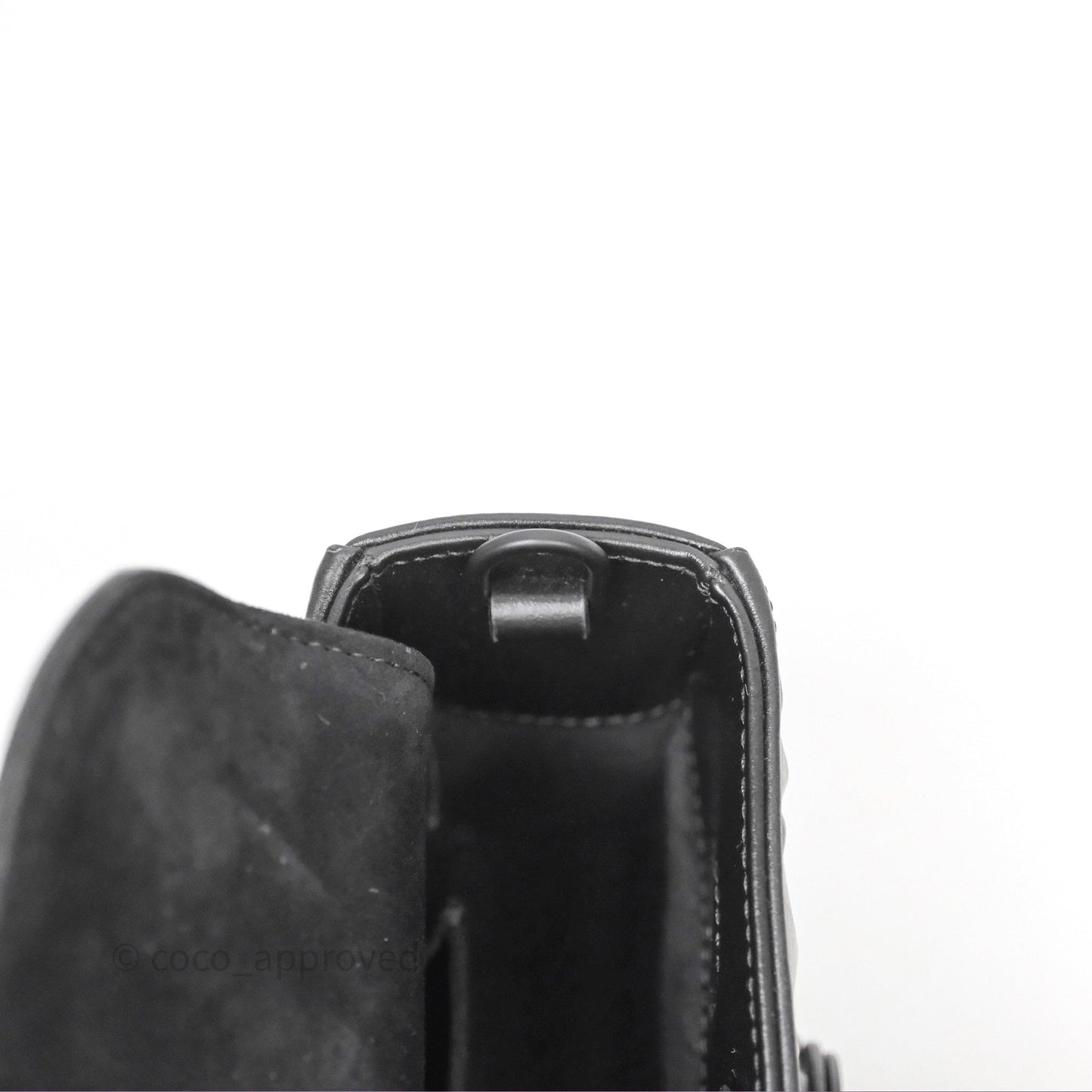 Dior Lady D-Joy Bag So Black Cannage Calfskin with Diamond Motif