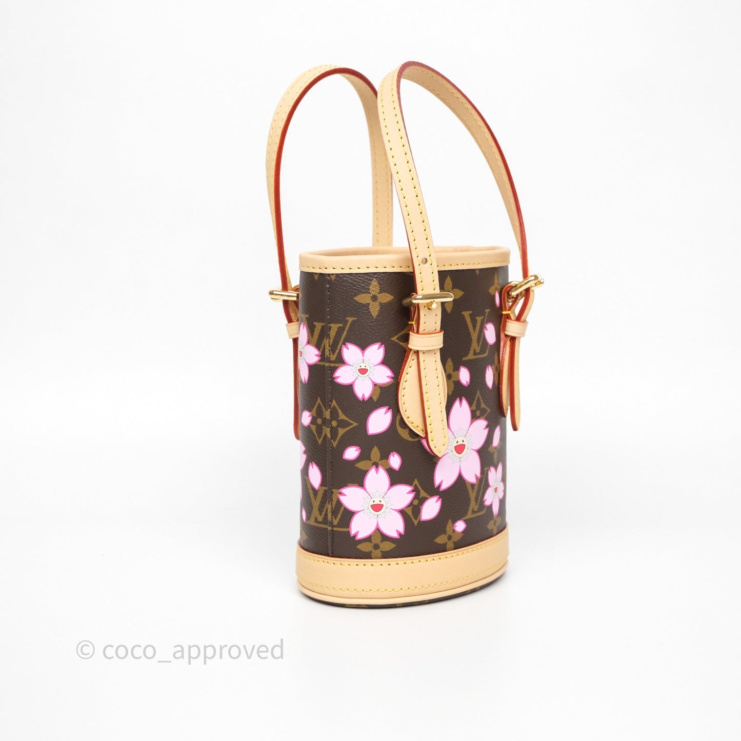 Louis Vuitton x Takashi Murakami Nano Bucket Monogram