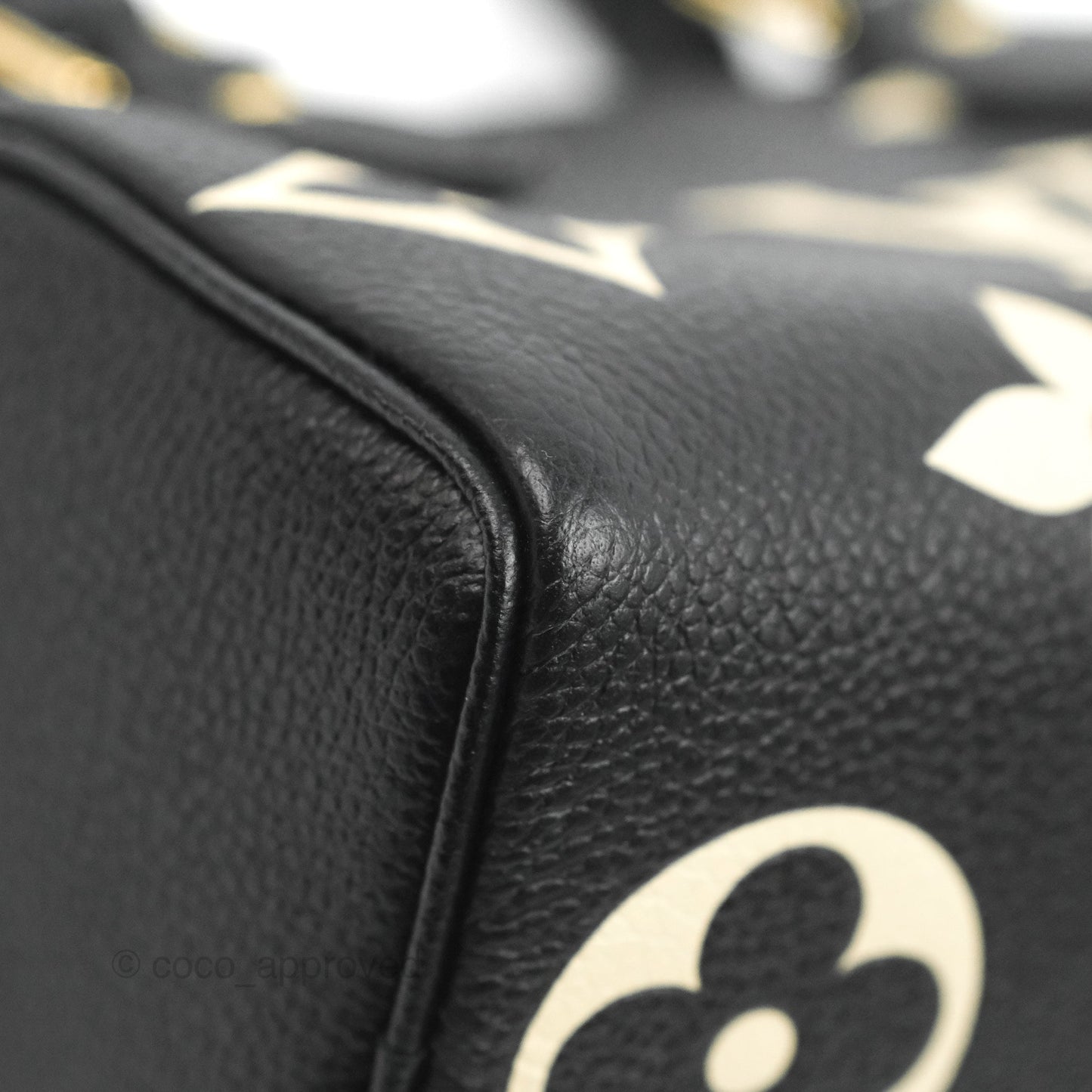Louis Vuitton Nano Speedy Monogram Empreinte Black
