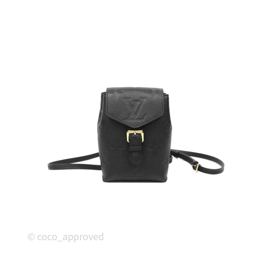 Louis Vuitton Tiny Backpack Monogram Empreinte Black