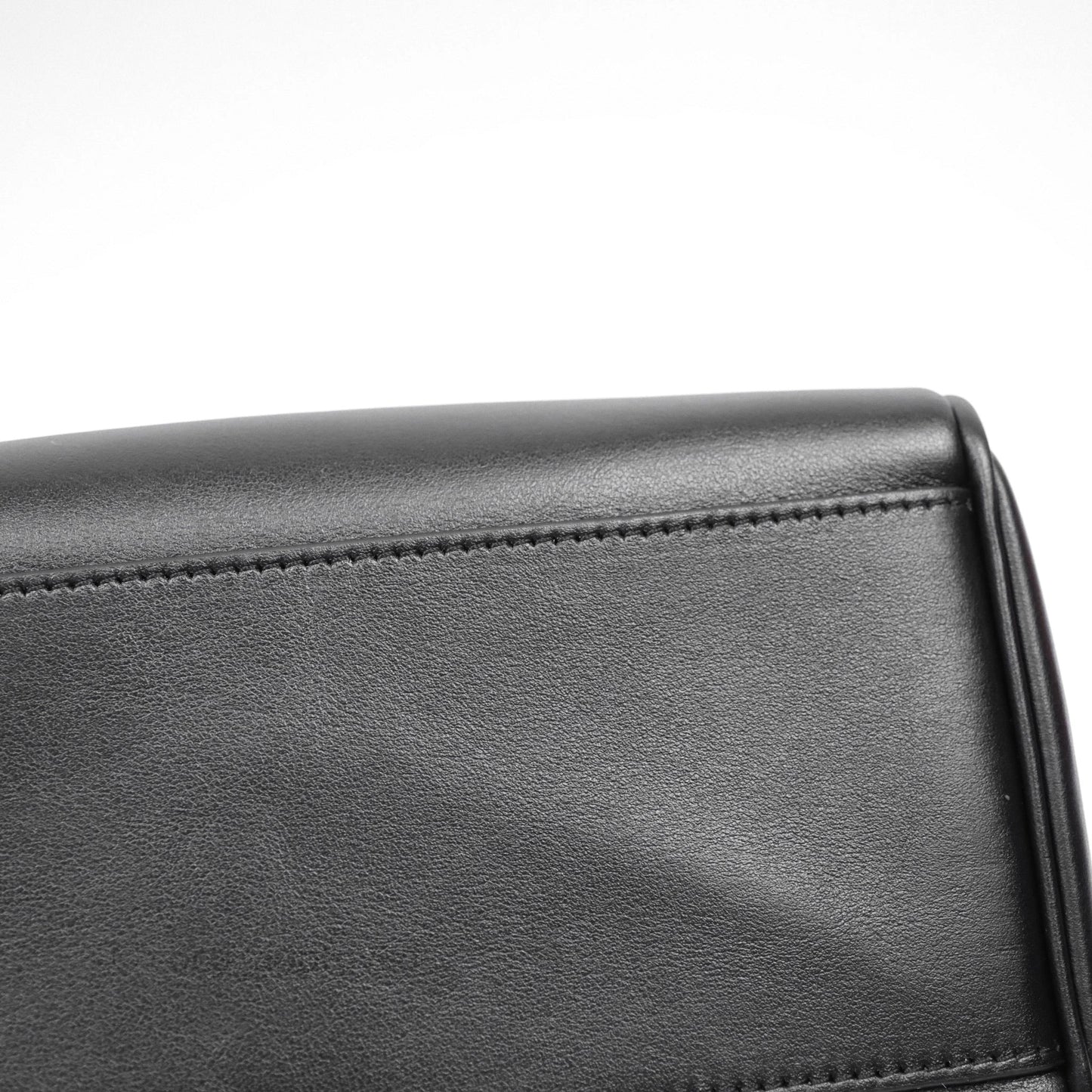 Celine Small Boston Bag Black Calfskin Gold Hardware