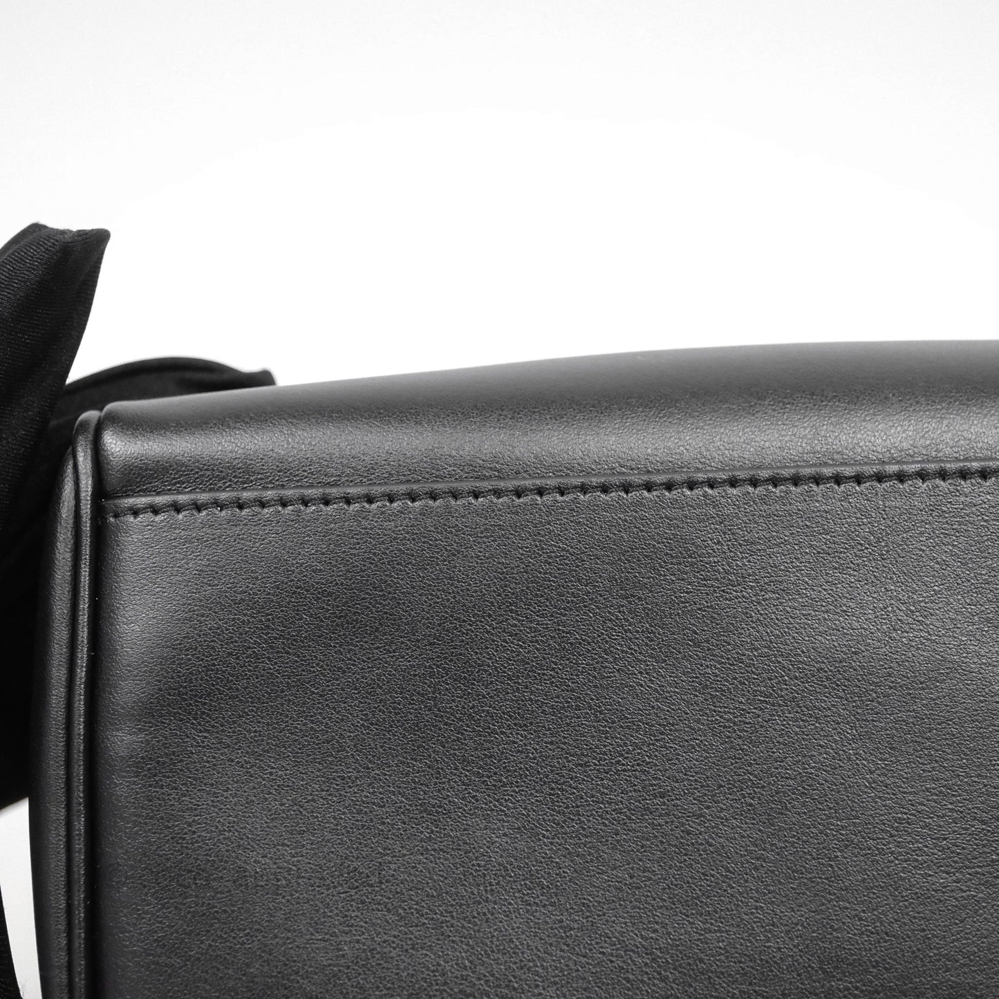 Celine Small Boston Bag Black Calfskin Gold Hardware