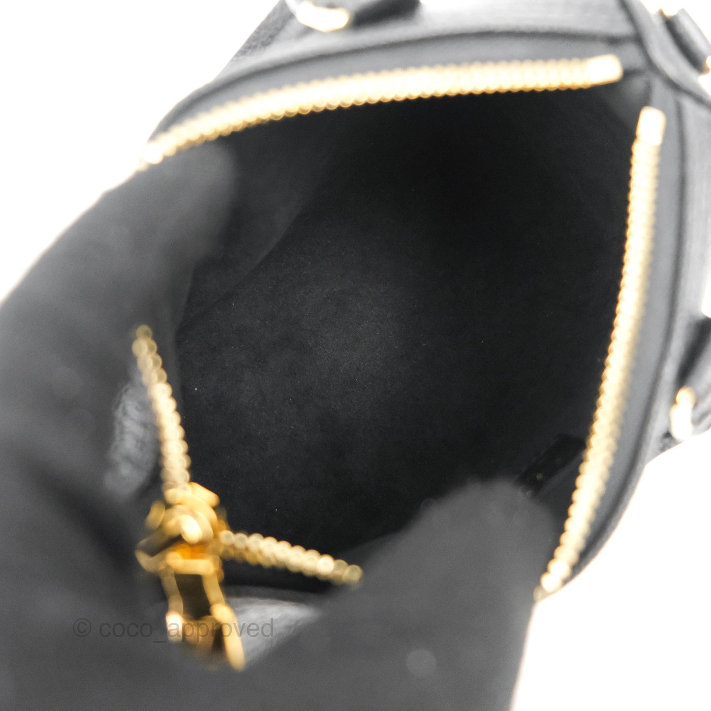 Louis Vuitton Nano Speedy Monogram Empreinte Black