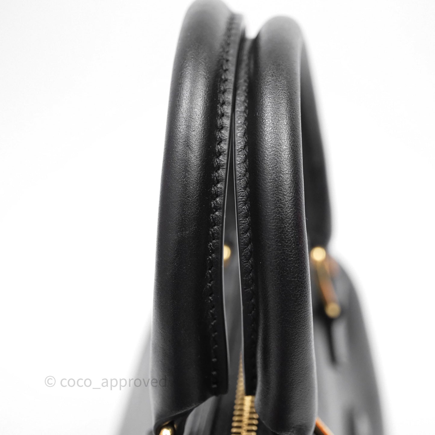 Celine Small Boston Bag Black Calfskin Gold Hardware