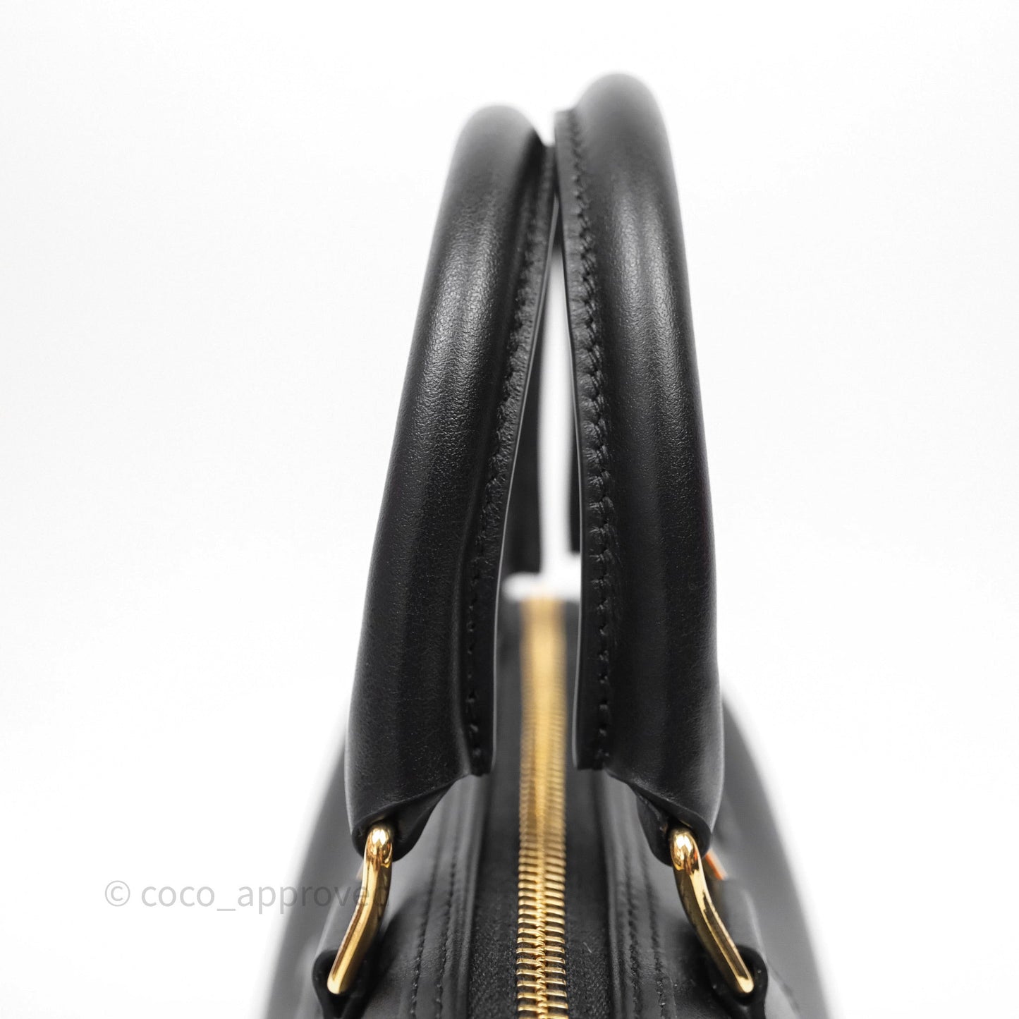 Celine Small Boston Bag Black Calfskin Gold Hardware
