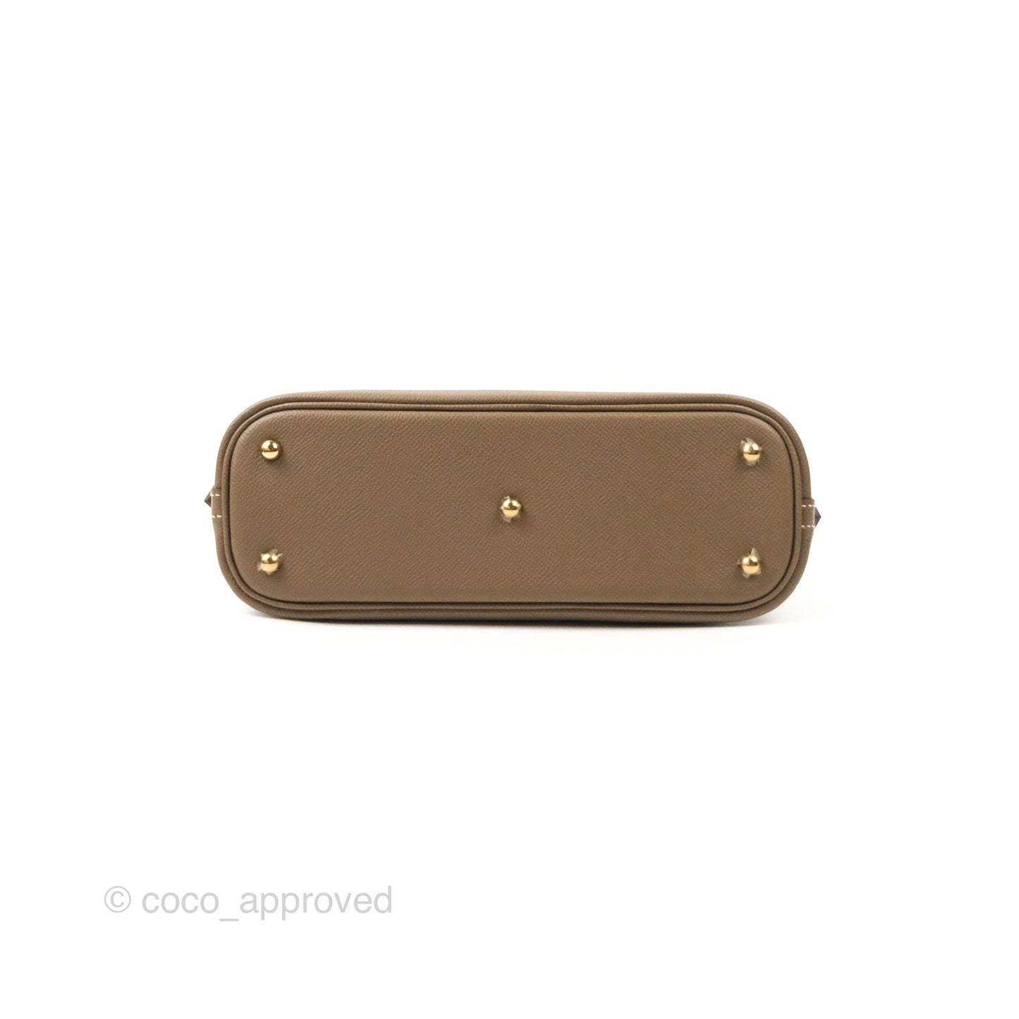 Hermès Bolide 1923 25 Etoupe Epsom Gold Hardware