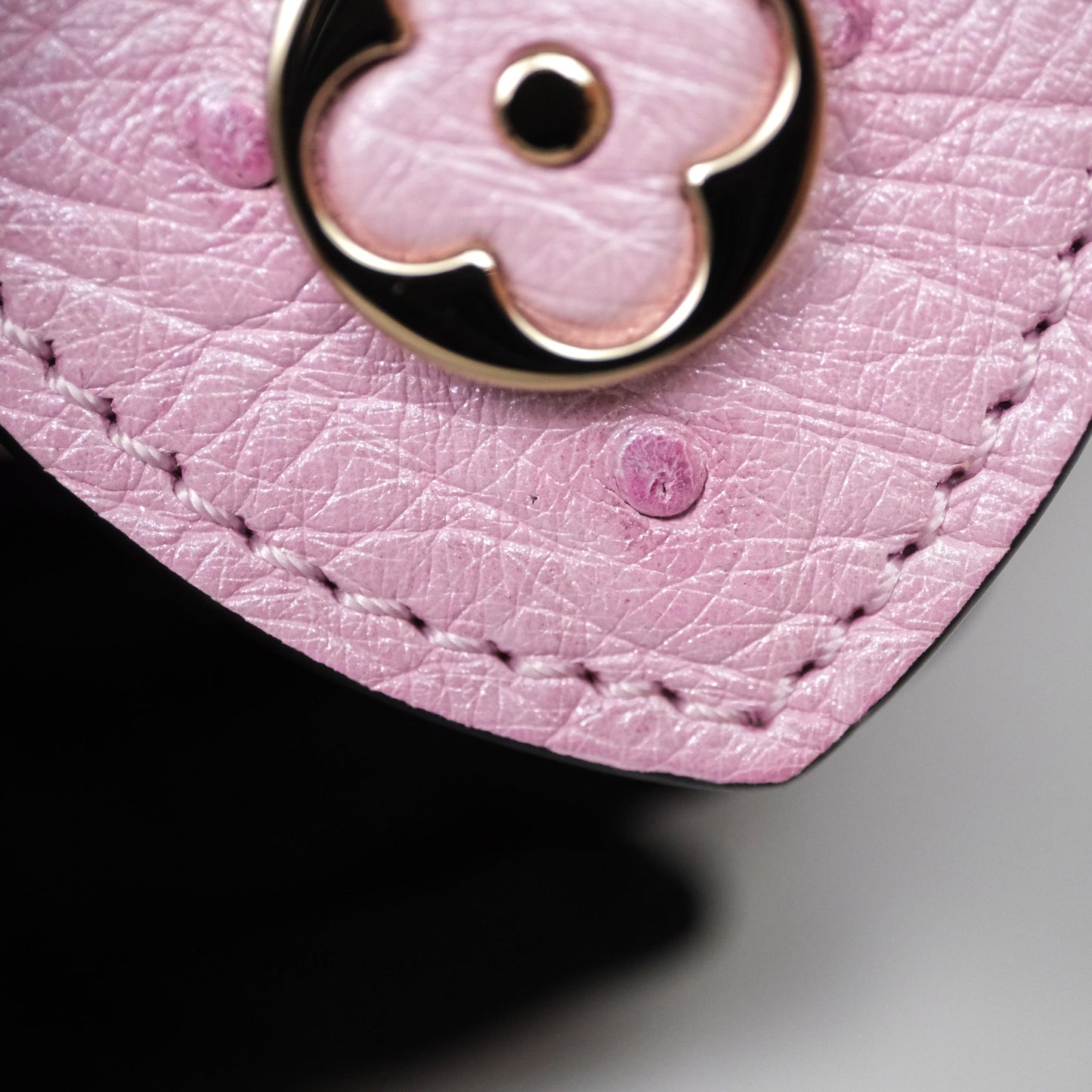 Louis Vuitton Taurillon Capucines Nano Pink in Ostrich