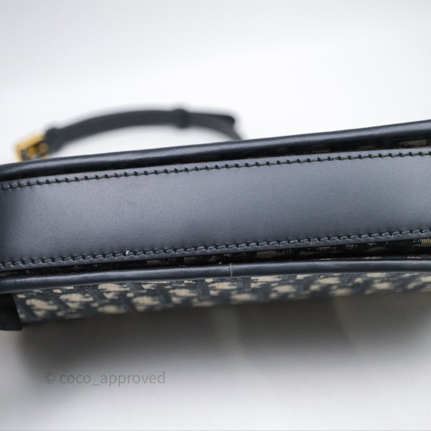 Christian Dior 30 Montaigne Avenue Bag Blue Dior Oblique Jacquard
