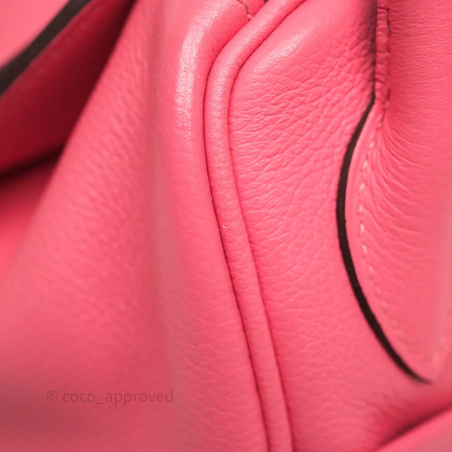Hermès Lindy 26 Rose Azalée 8W Evercolor Palladium Hardware