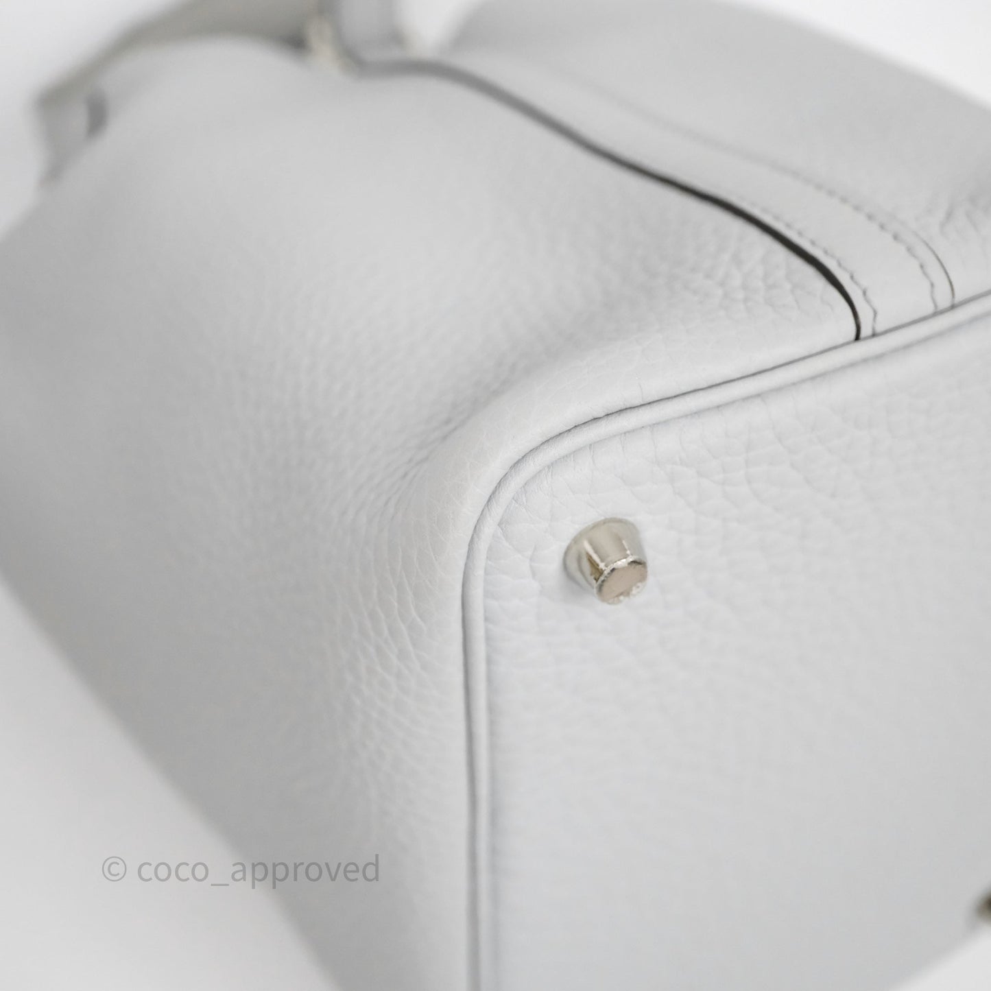 Hermès Picotin Lock 18 Bleu Pale 08 Clemence Palladium Hardware