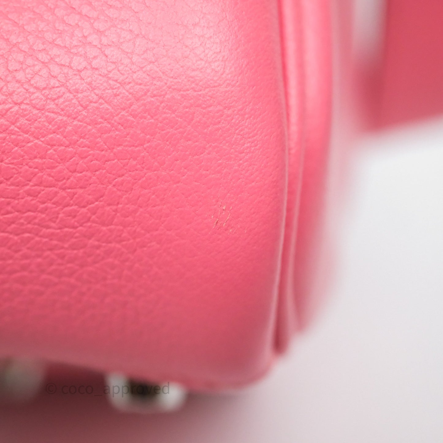 Hermès Lindy 26 Rose Azalée 8W Evercolor Palladium Hardware