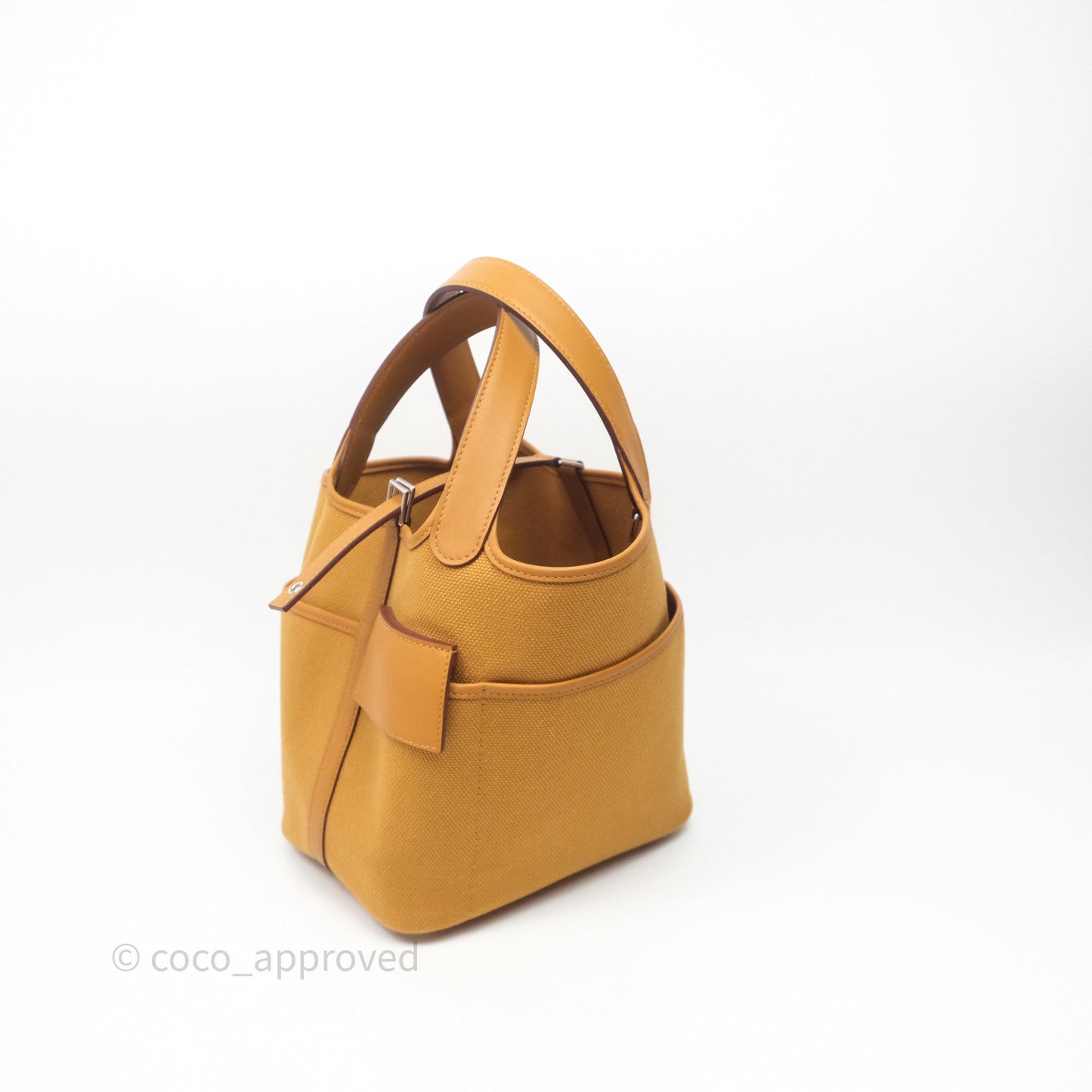 Hermes Picotin Lock 18 Cargo Pockets Sesame 2S Palladium Hardware
