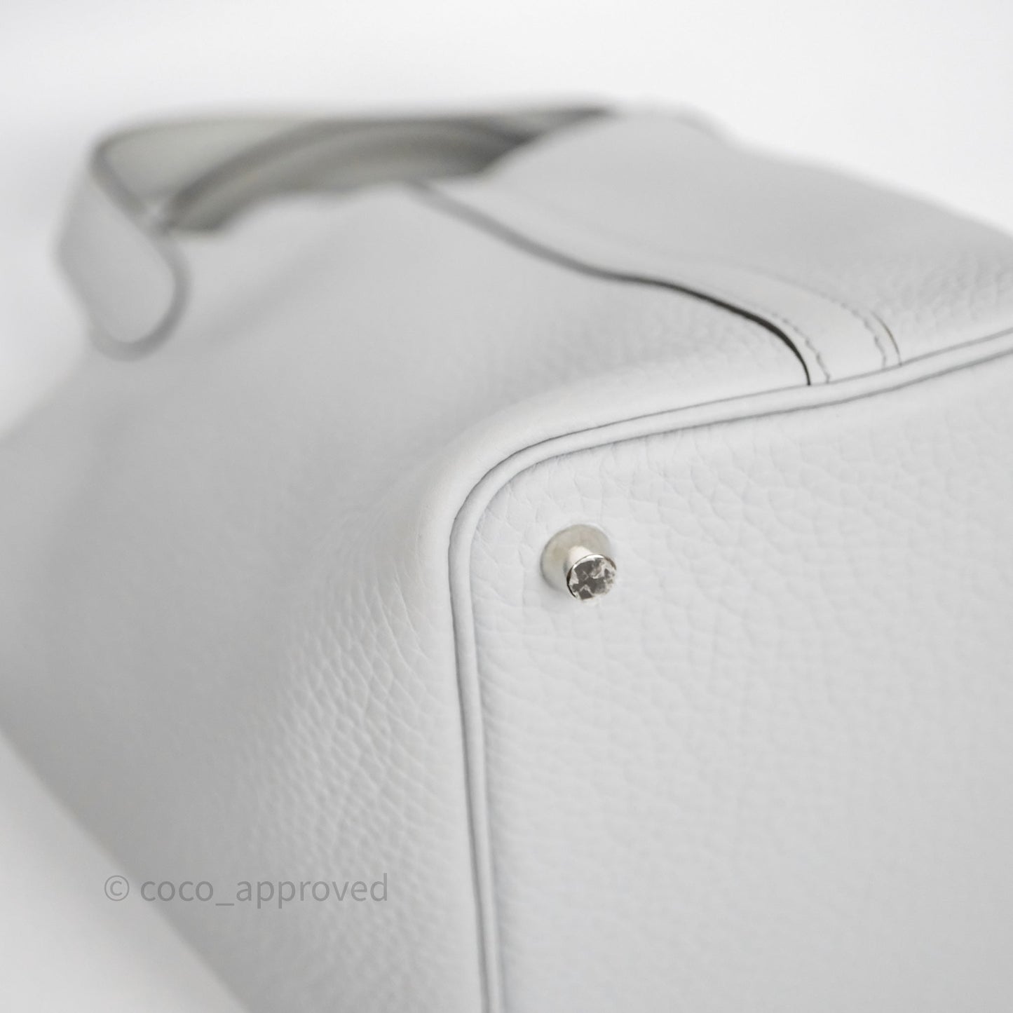 Hermès Picotin Lock 18 Bleu Pale 08 Clemence Palladium Hardware
