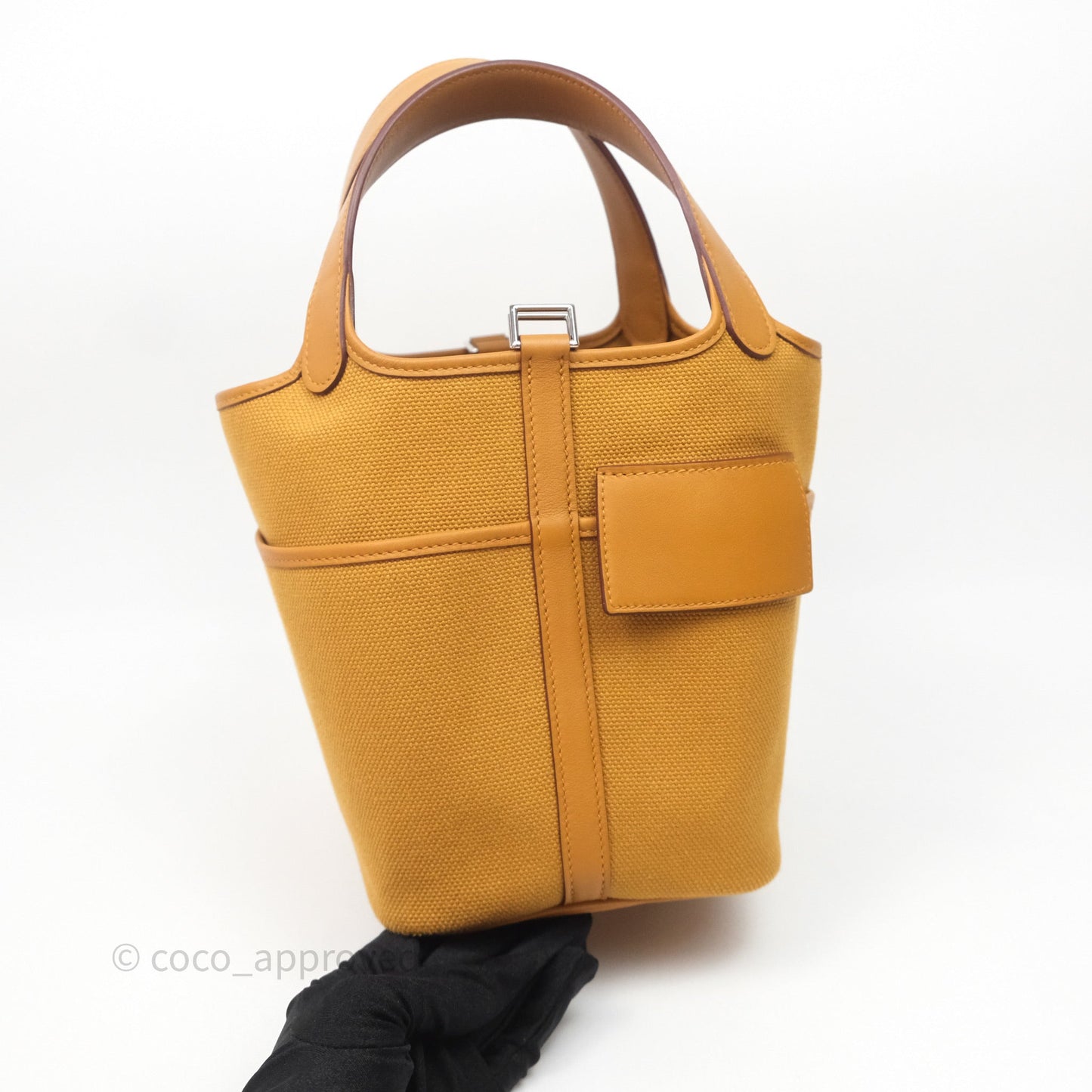 Hermes Picotin Lock 18 Cargo Pockets Sesame 2S Palladium Hardware
