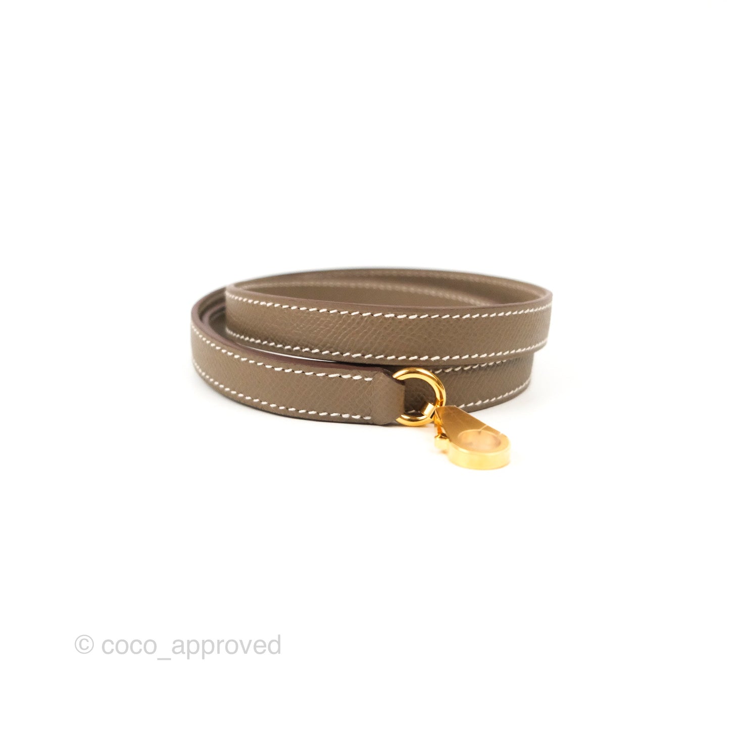 Hermès Bolide 1923 25 Etoupe Epsom Gold Hardware