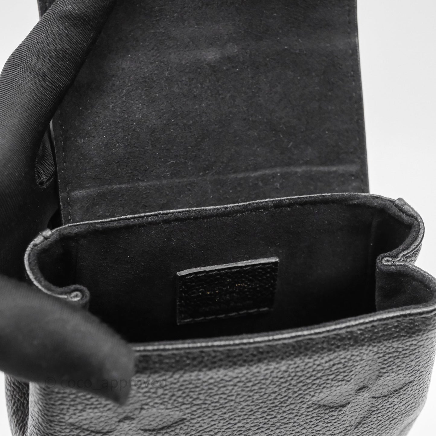 Louis Vuitton Tiny Backpack Monogram Empreinte Black