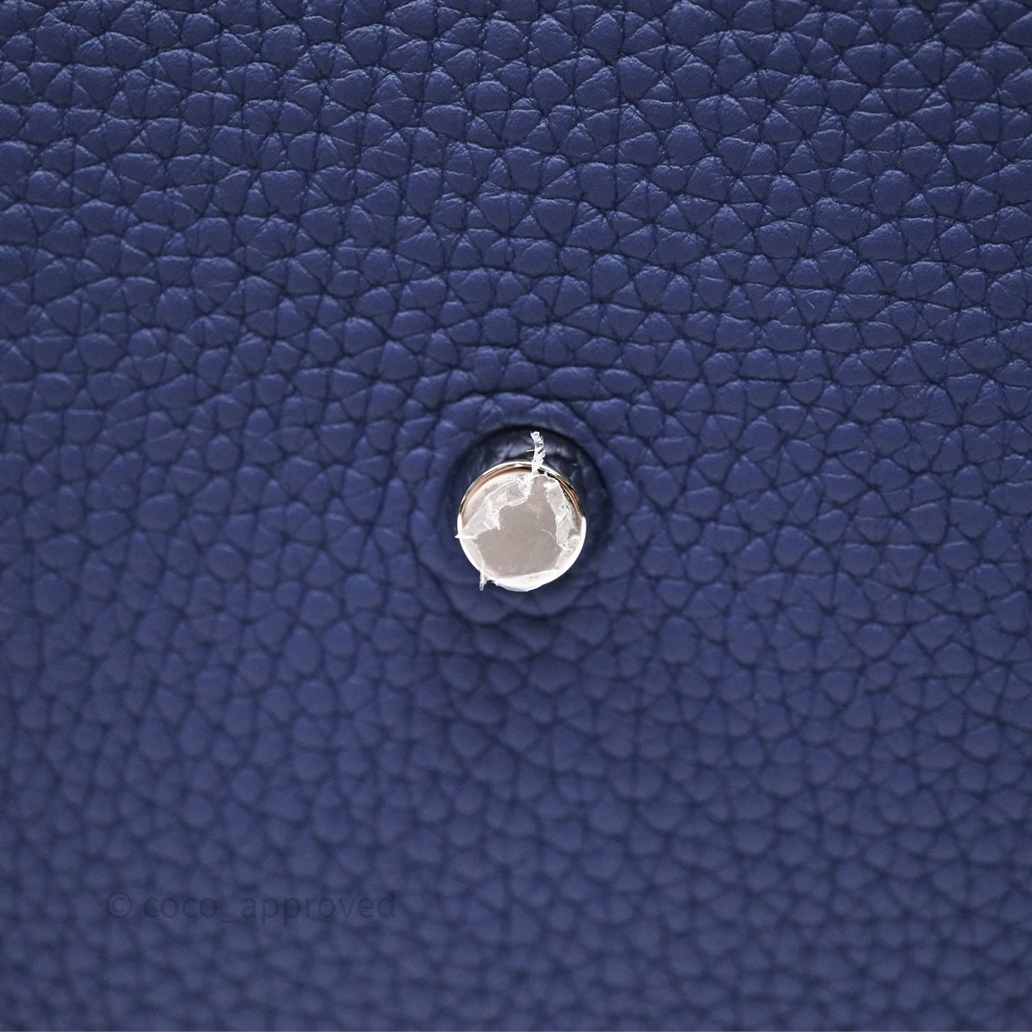 Hermès Lindy 26 Clemence Bleu Encre M3 Palladium Hardware