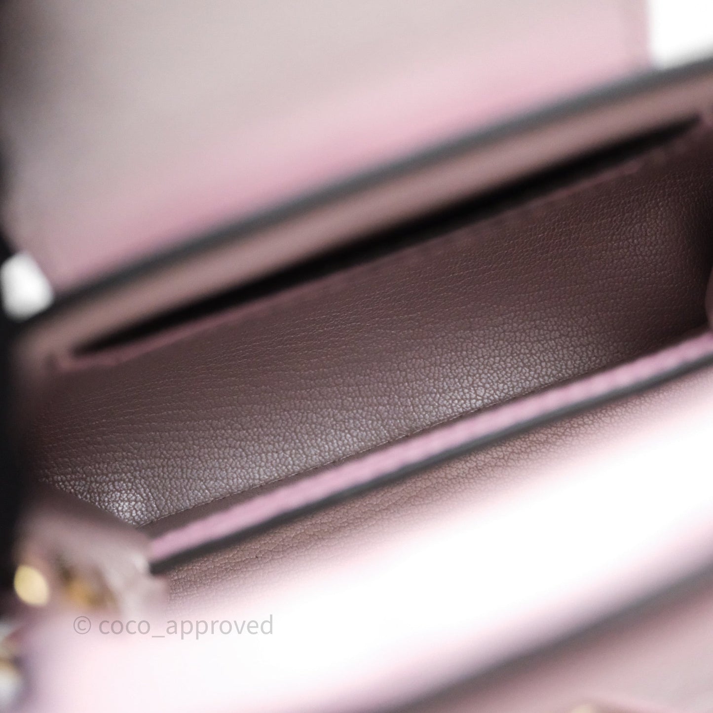 Louis Vuitton Taurillon Capucines Nano Pink in Ostrich