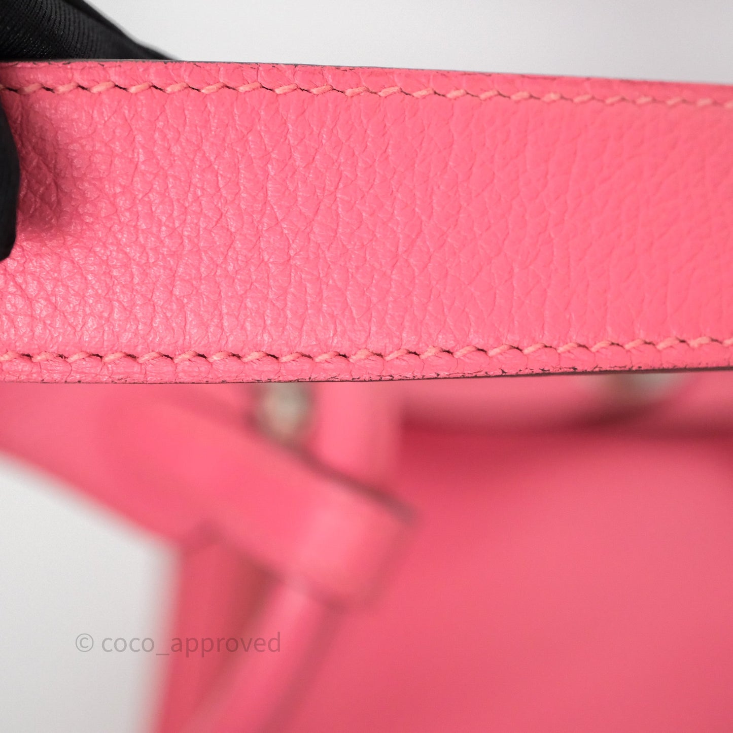 Hermès Lindy 26 Rose Azalée 8W Evercolor Palladium Hardware