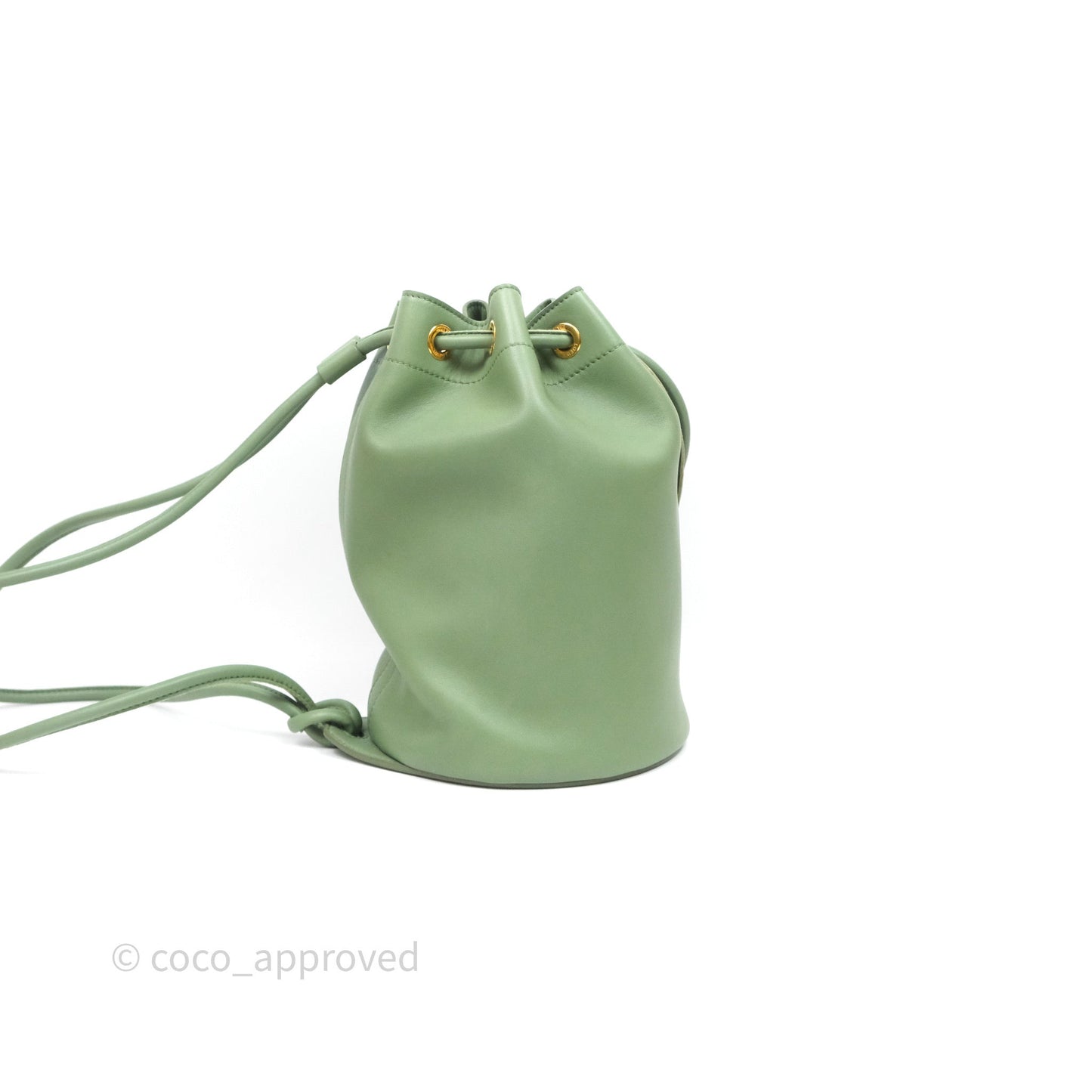Loewe Sailor Backpack Green Gold Hardware