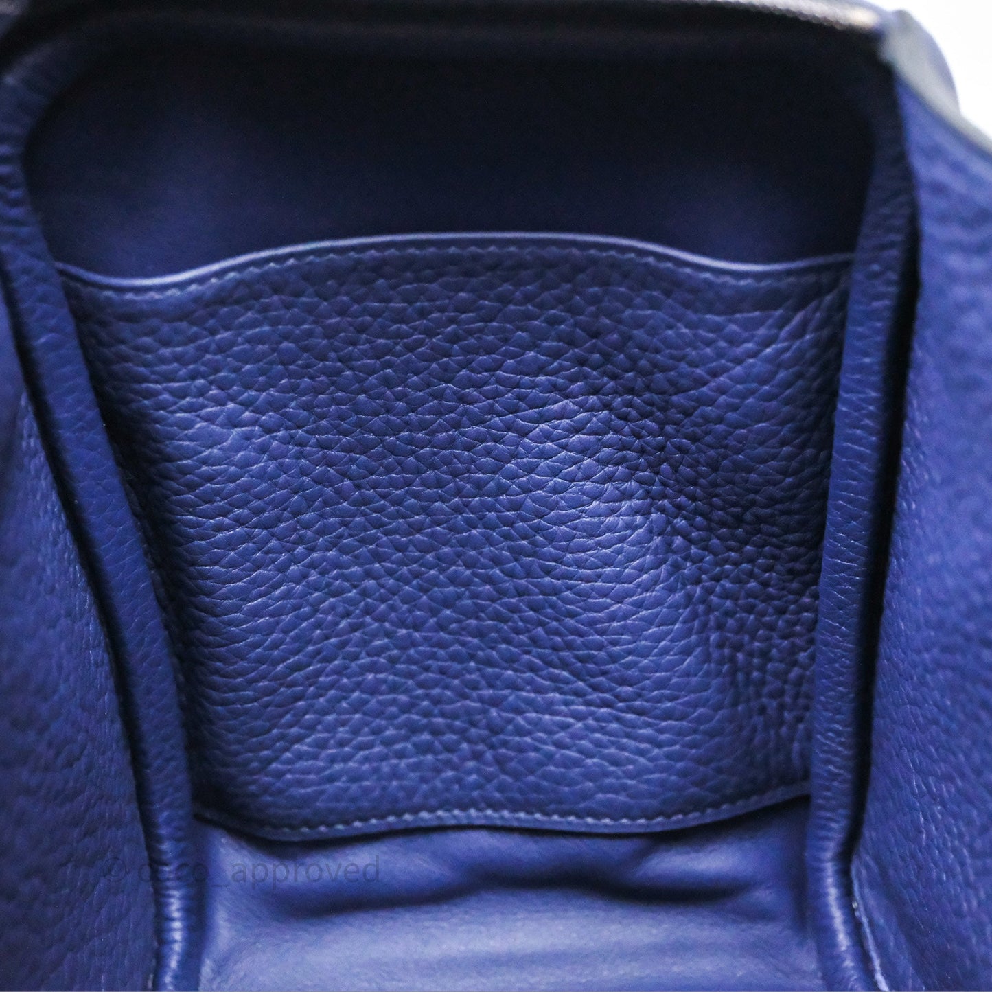 Hermès Lindy 26 Clemence Bleu Encre M3 Palladium Hardware