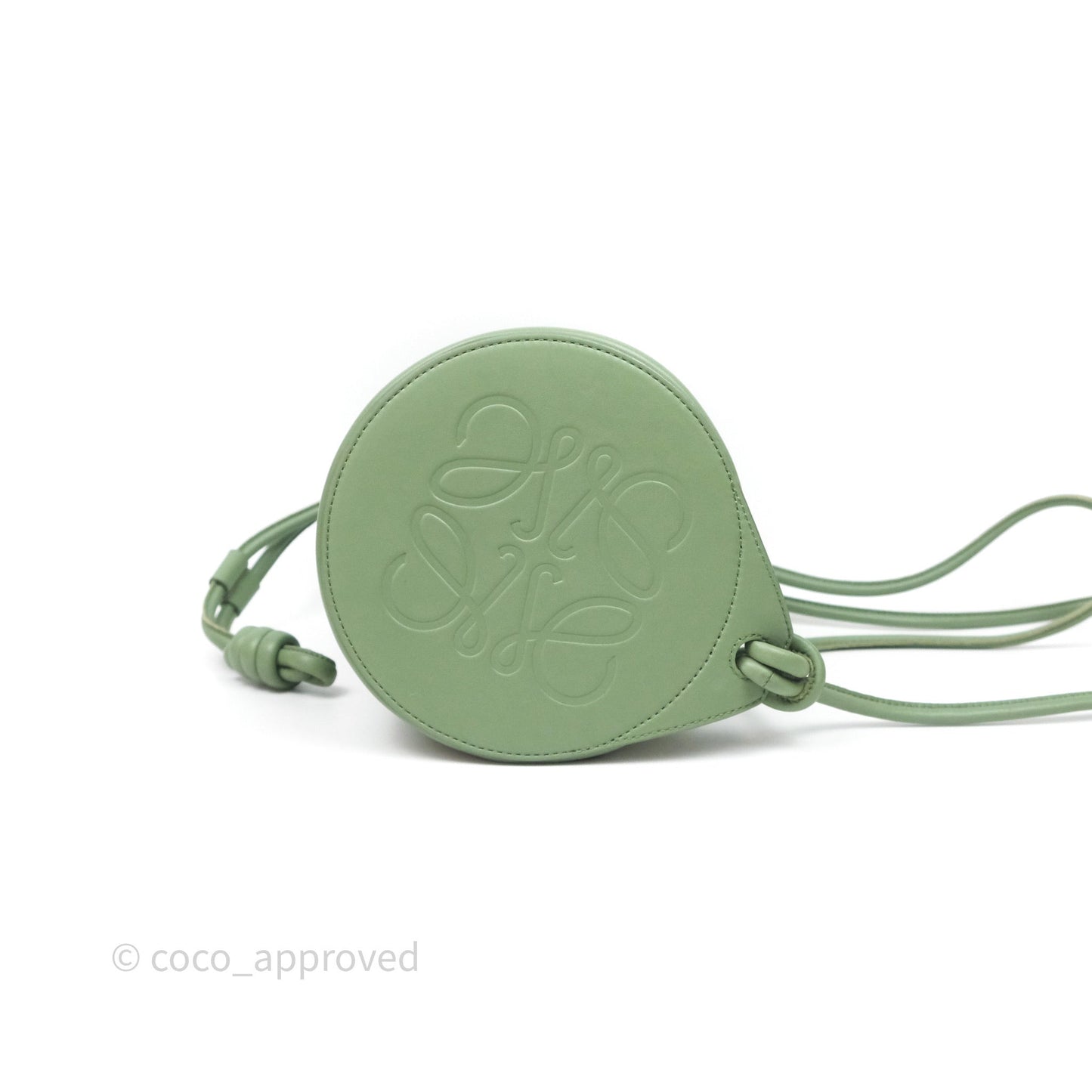 Loewe Sailor Backpack Green Gold Hardware