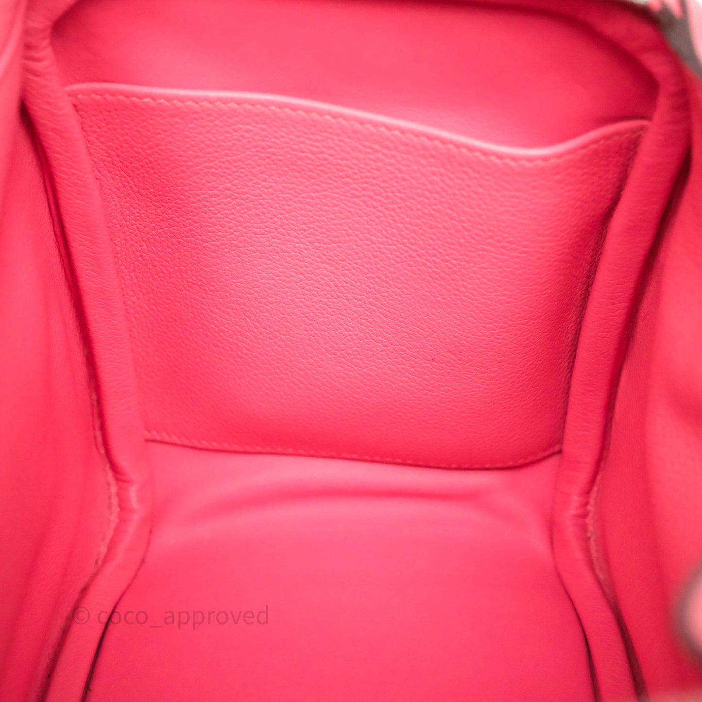 Hermès Lindy 26 Rose Azalée 8W Evercolor Palladium Hardware
