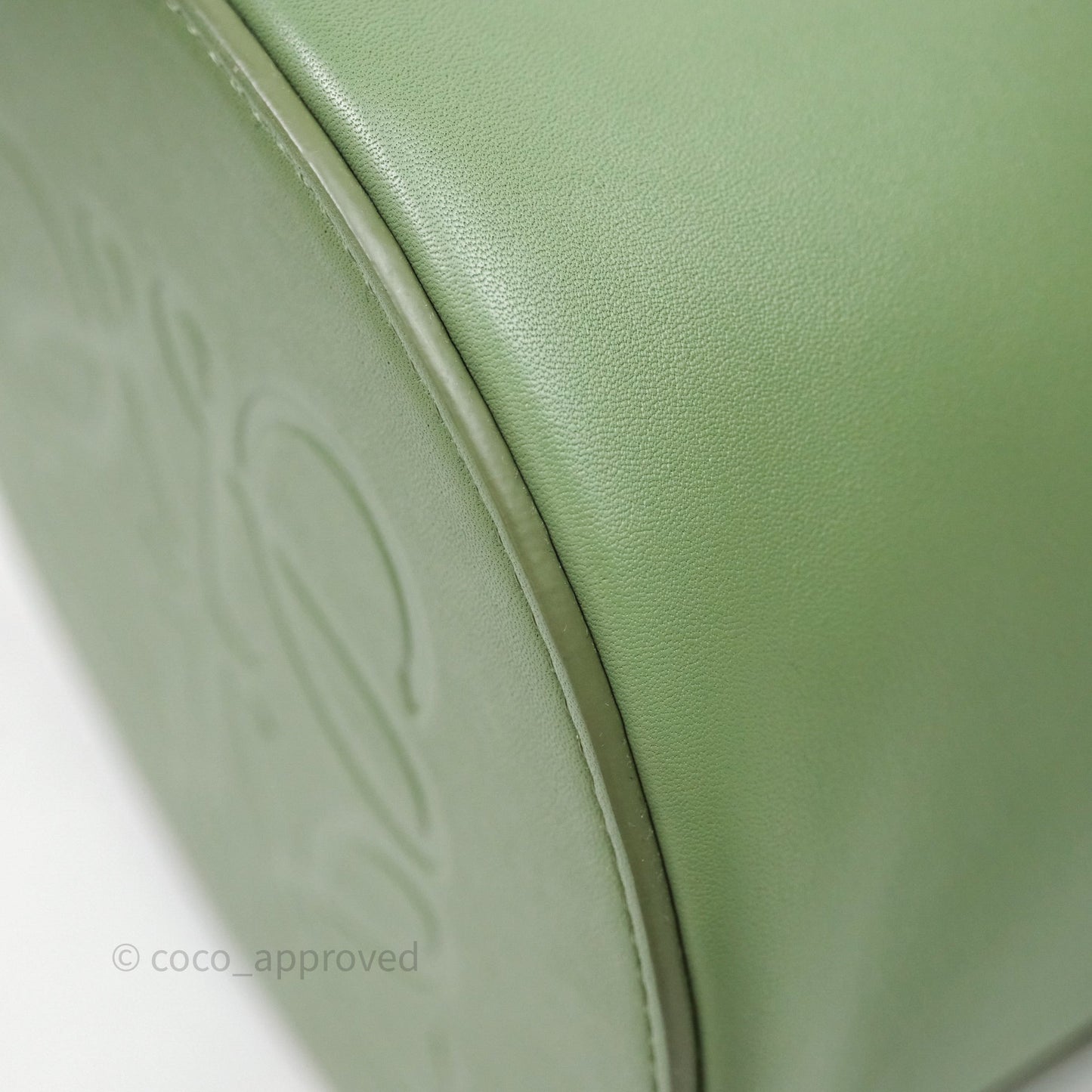 Loewe Sailor Backpack Green Gold Hardware