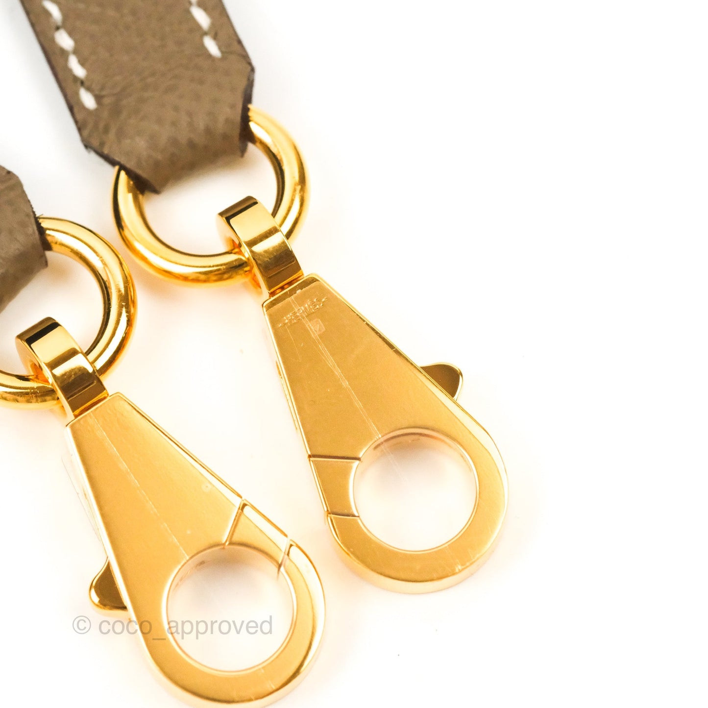 Hermès Bolide 1923 25 Etoupe Epsom Gold Hardware